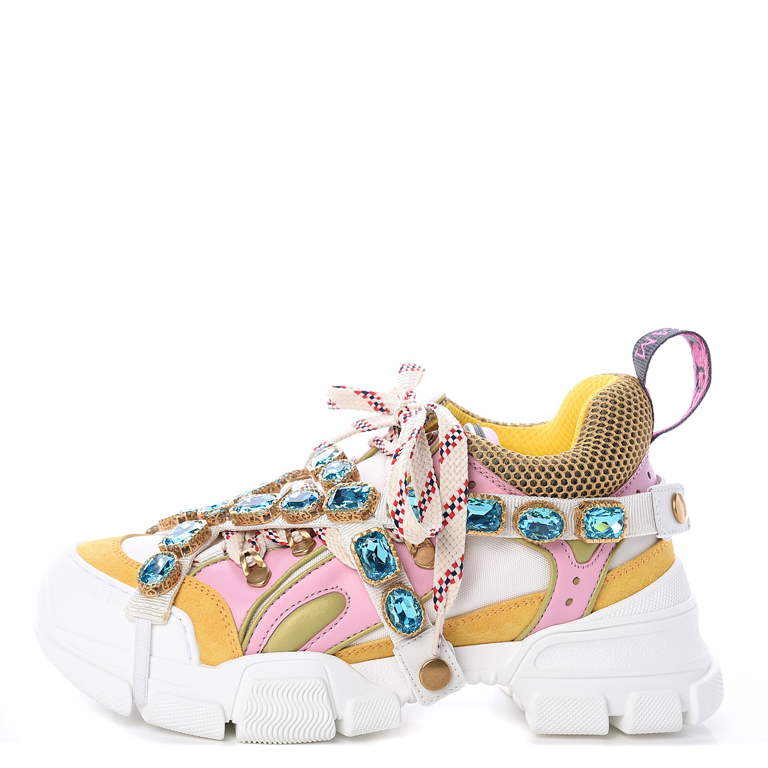 gucci flashtrek sneaker with removable crystals price