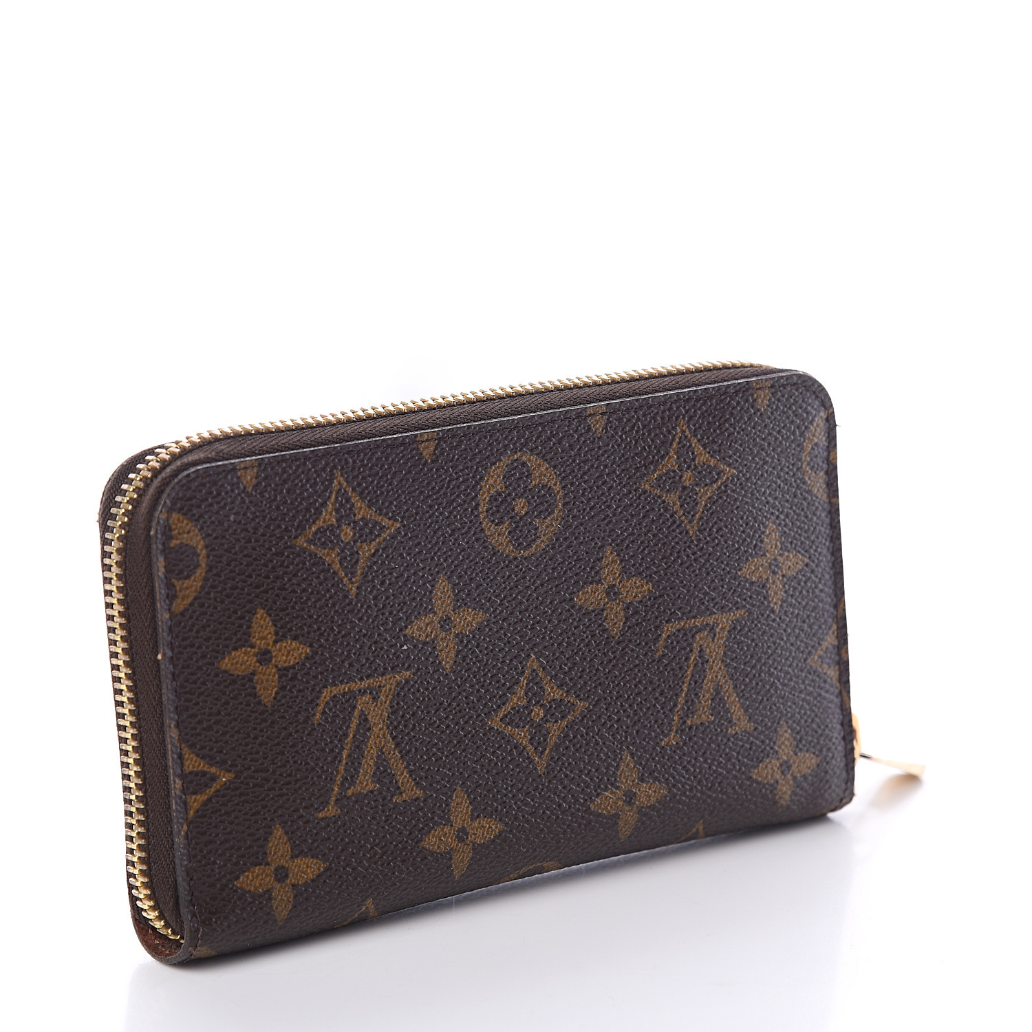 zippy compact wallet monogram