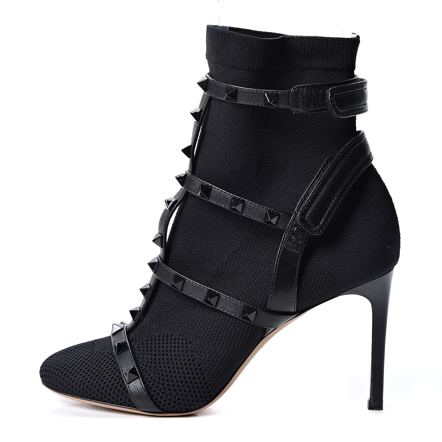 valentino rockstud bodytech bootie