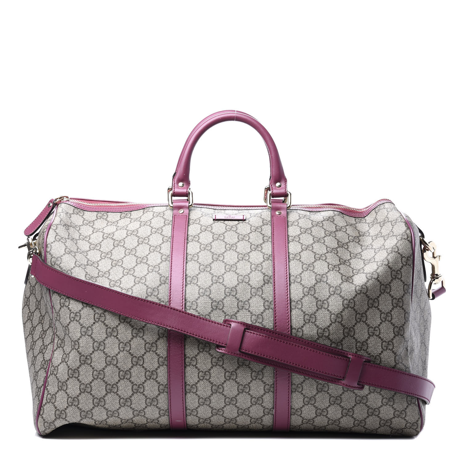 pink gucci duffle bag