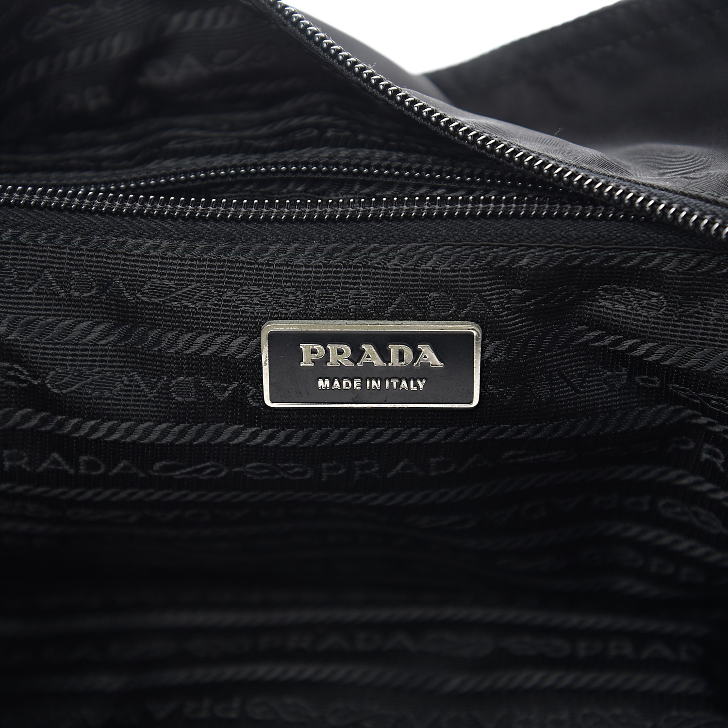 prada grommet tote