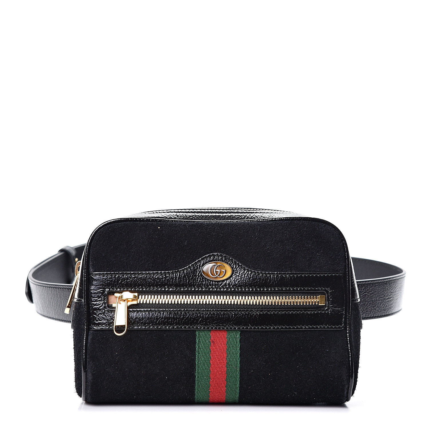 gucci suede belt bag