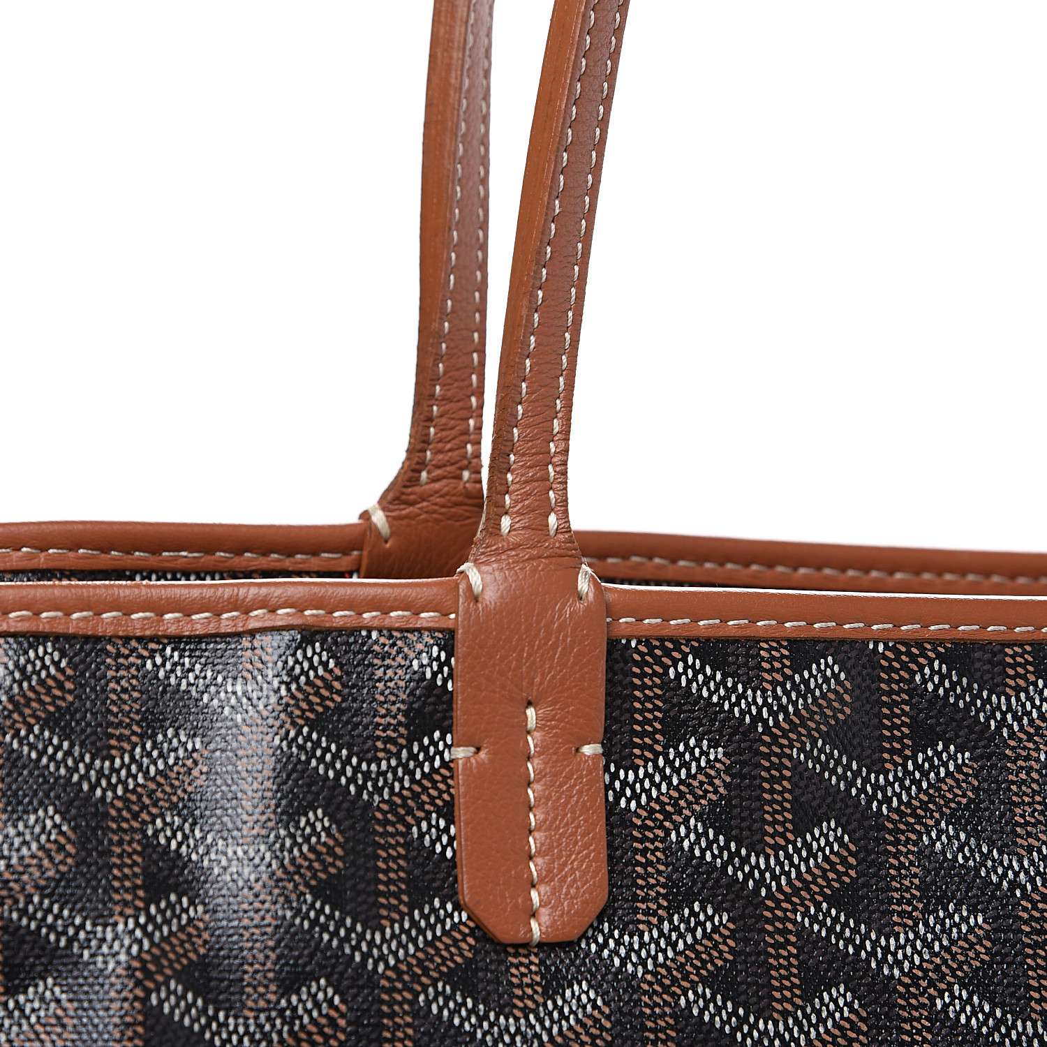 GOYARD Goyardine Artois MM Black Gold 568773