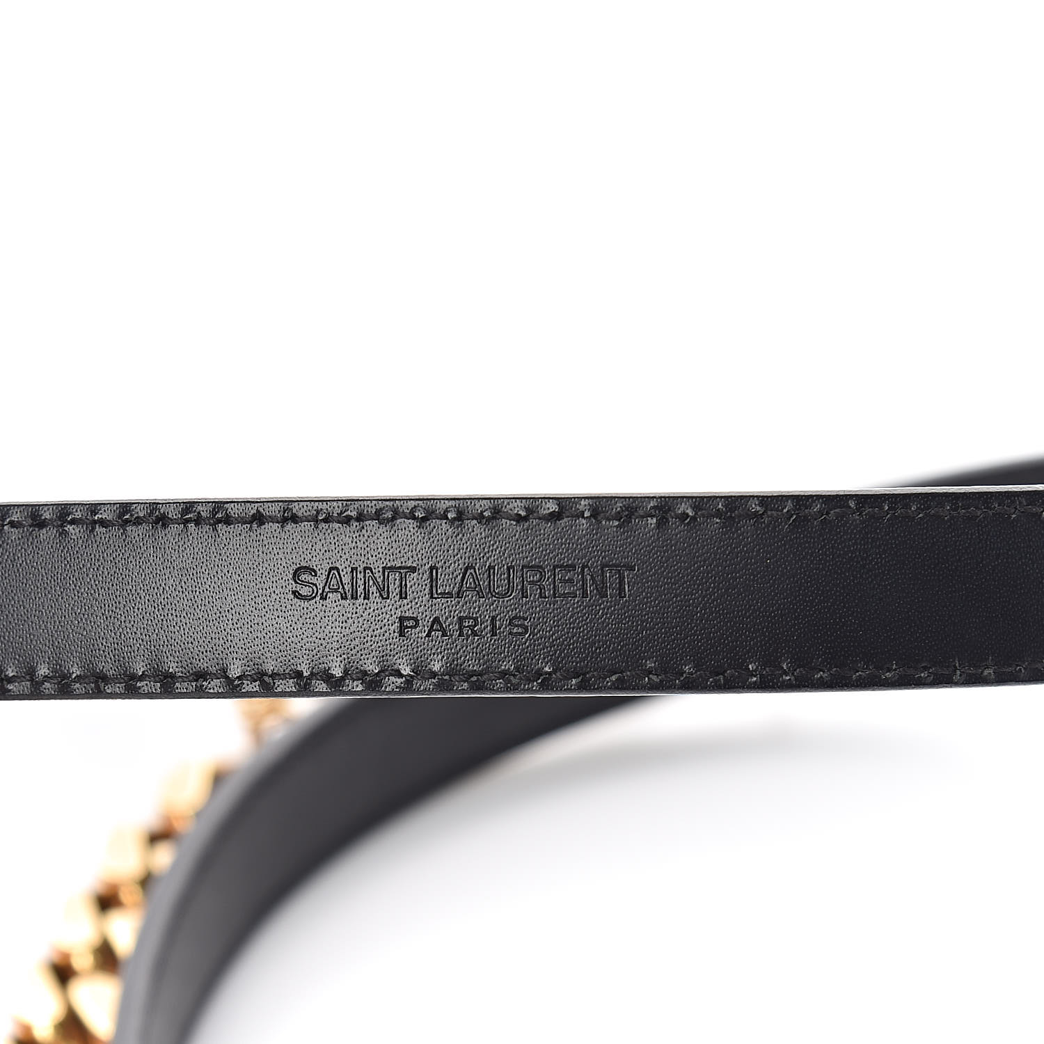 saint laurent chain belt