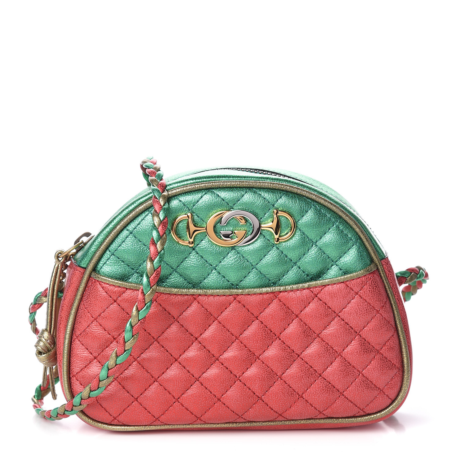 gucci red quilted bag