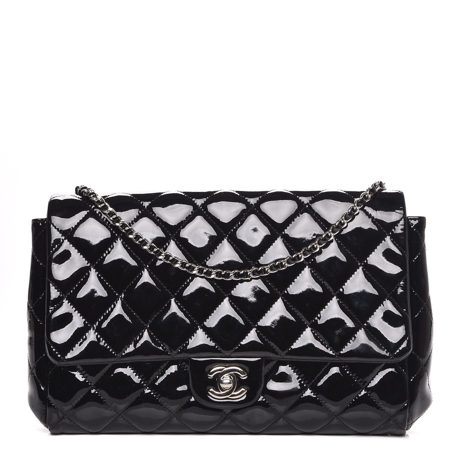 chanel fold clutch