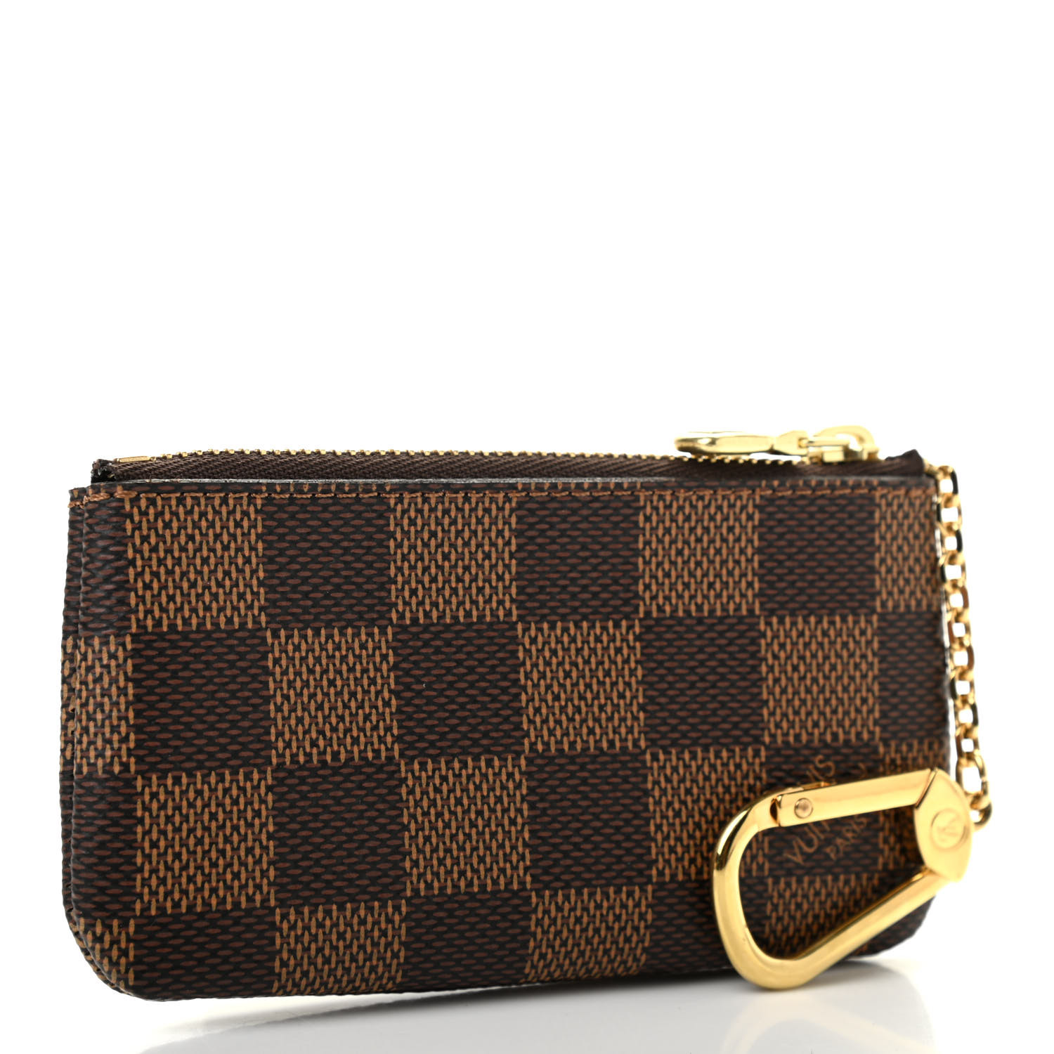 lv key pouch damier ebene