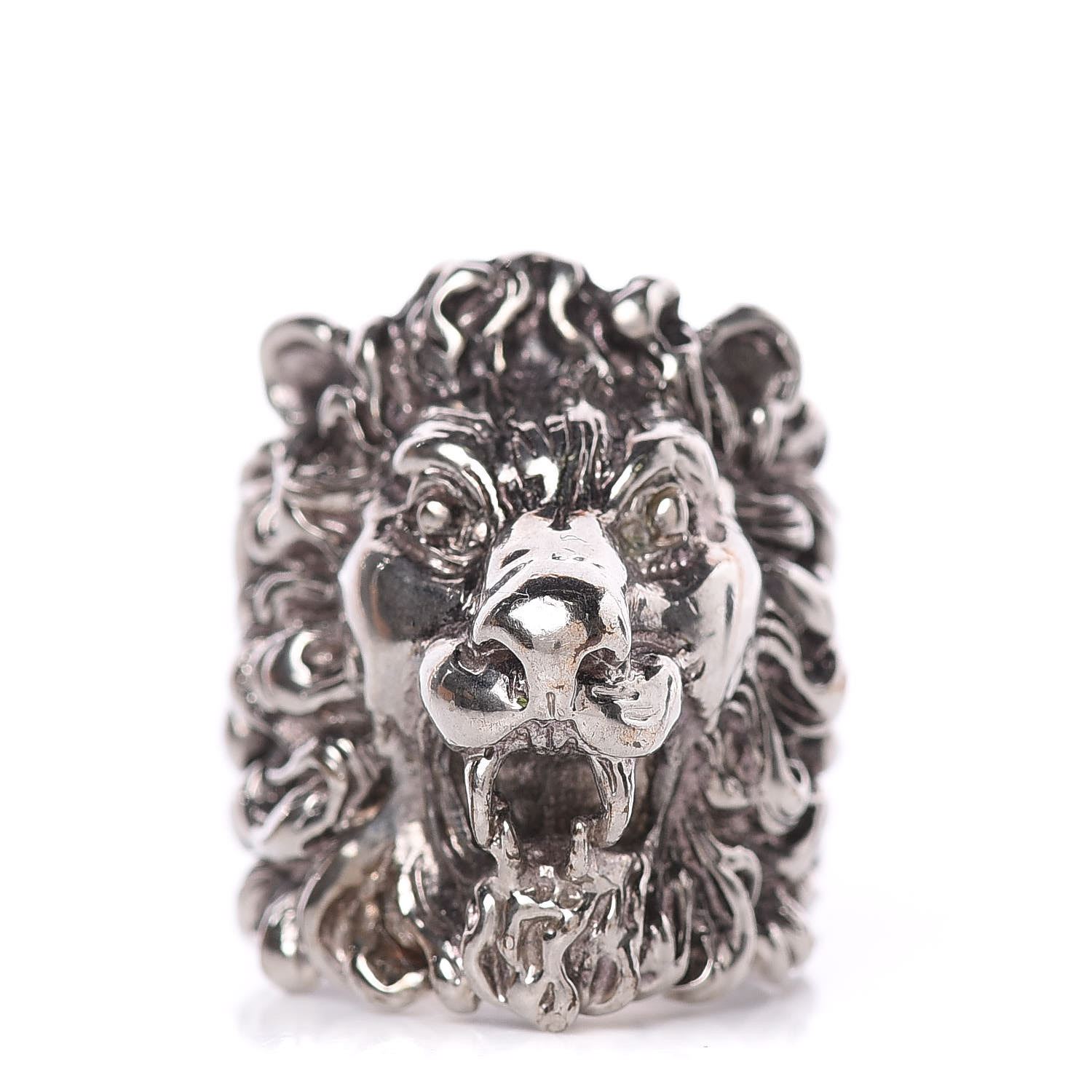 gucci mens lion ring