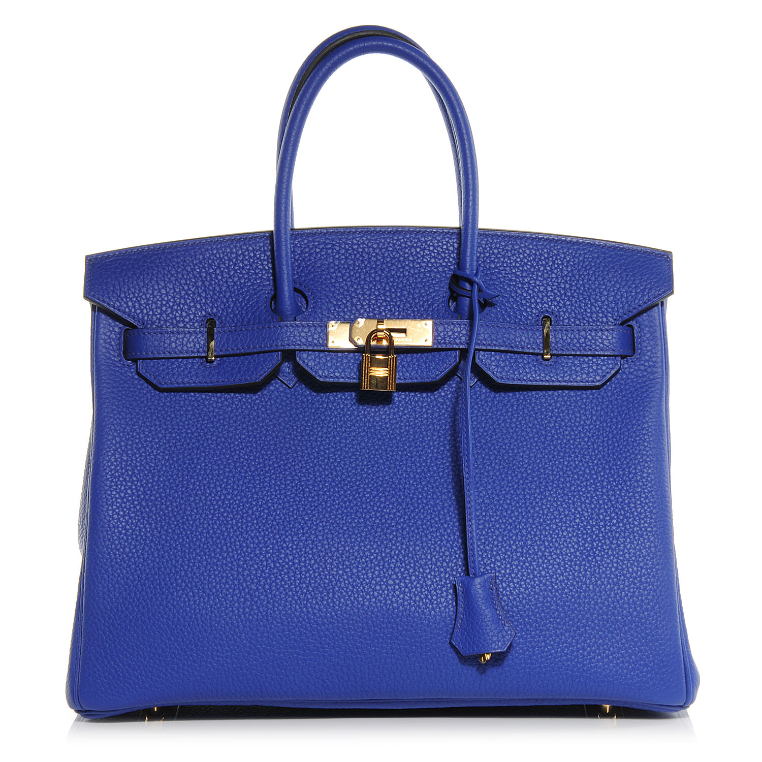 HERMES Togo Birkin 35 Bleu Electrique 53816