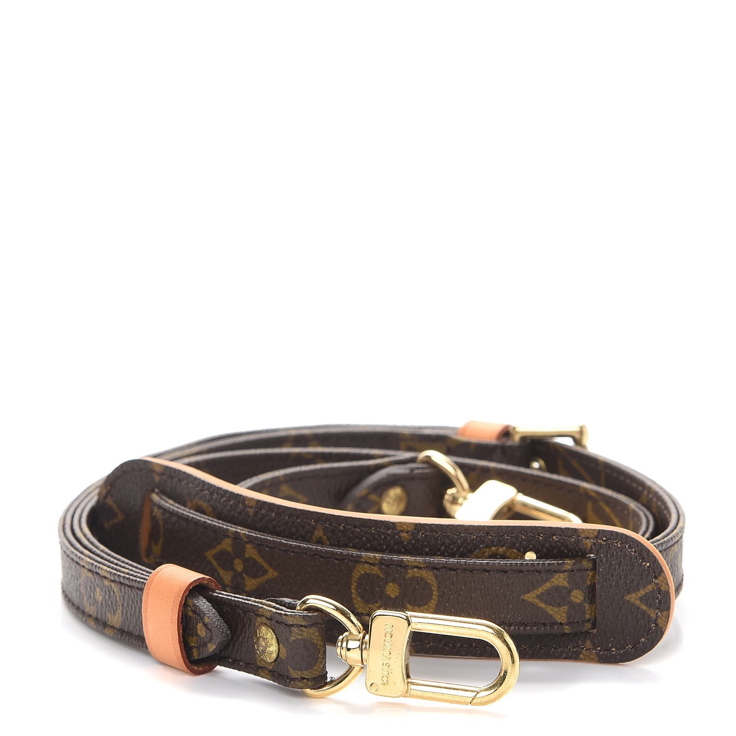 LOUIS VUITTON Monogram 16mm Adjustable Shoulder Strap 258085 | FASHIONPHILE