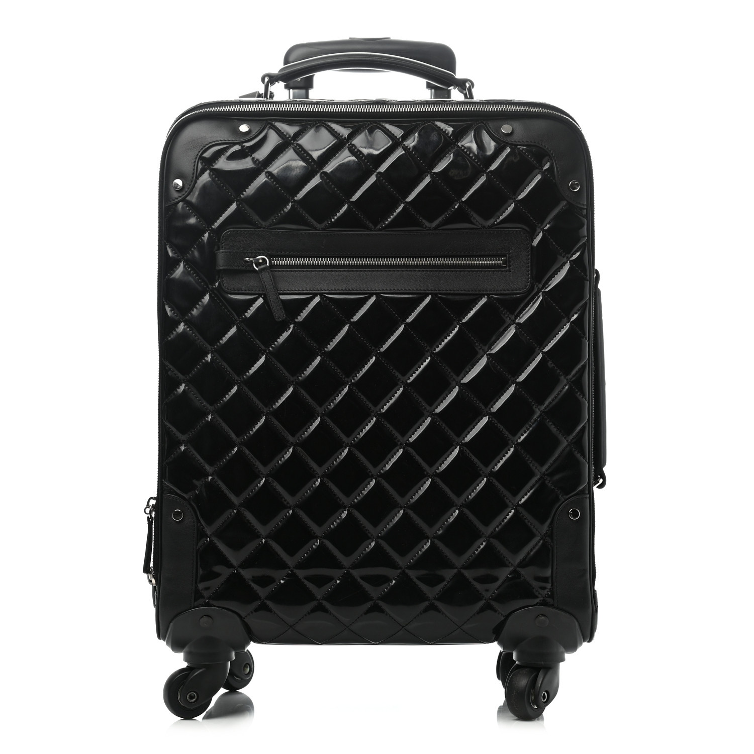 quilted luggage