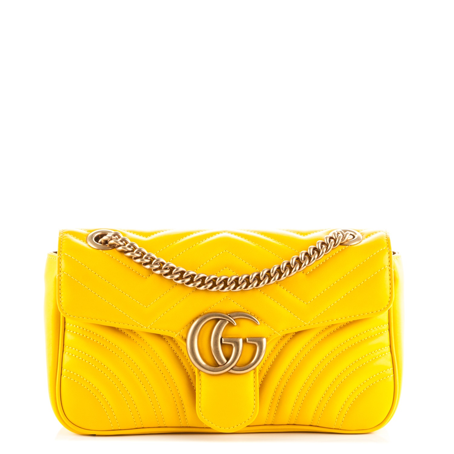 gucci yellow handbag