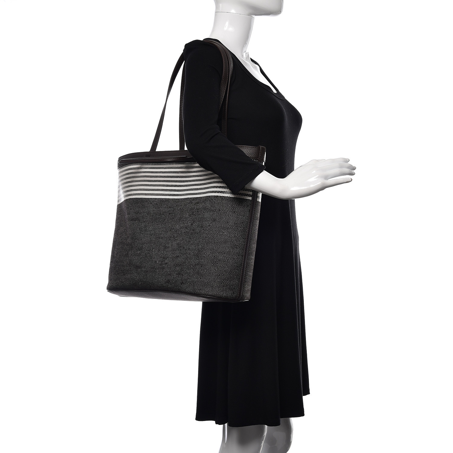 Delvaux Le Paul PM 'Toile Charleston' Tote Bag at 1stDibs