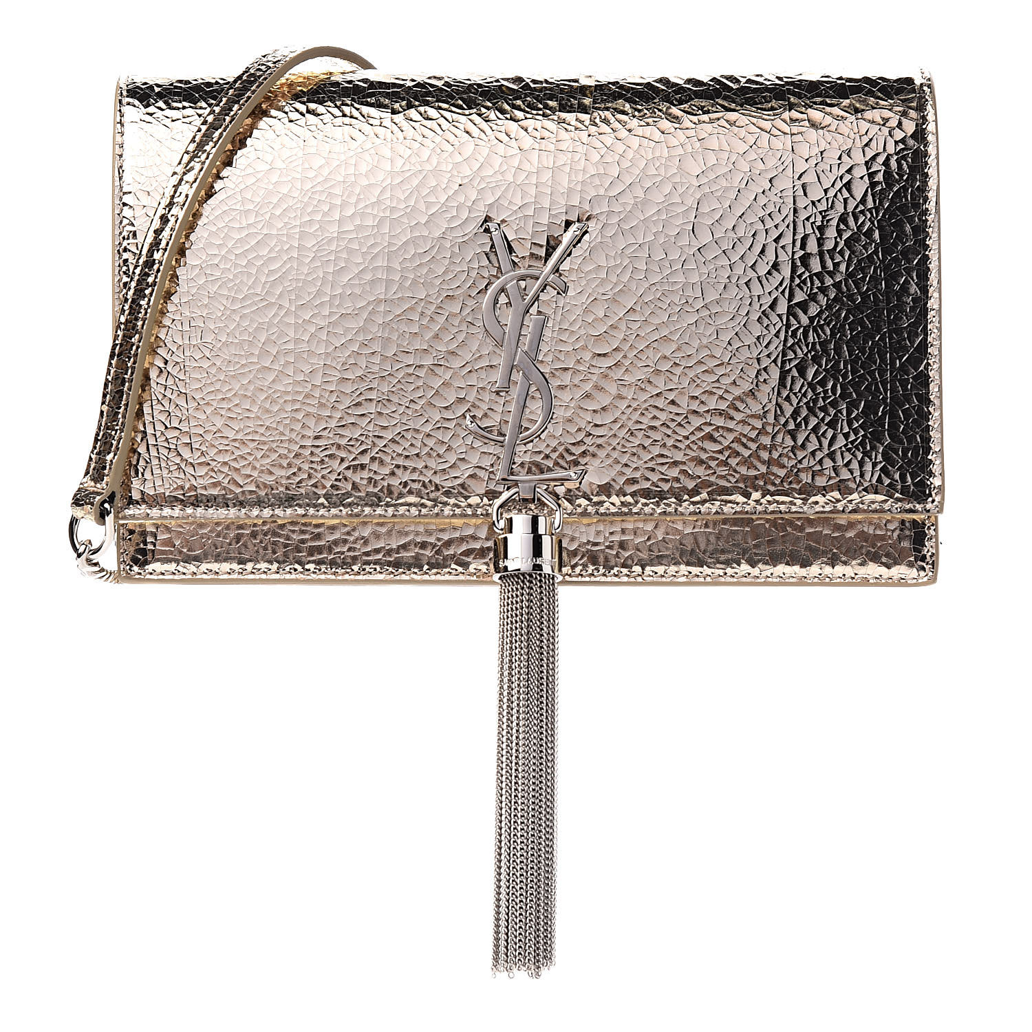 ysl wallet on chain with tassel