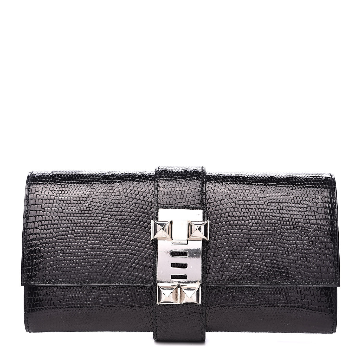 hermes black clutch