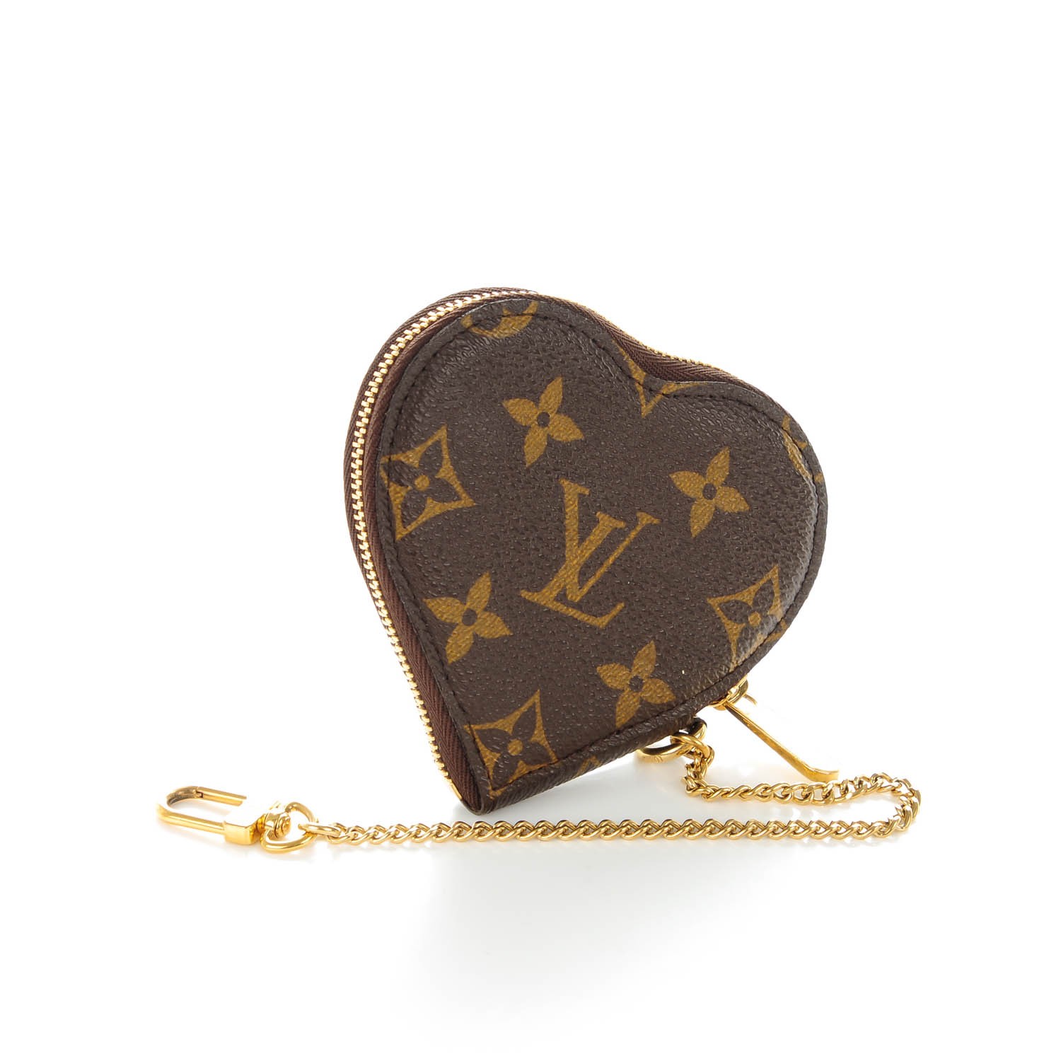 louis vuitton monogram heart coin purse