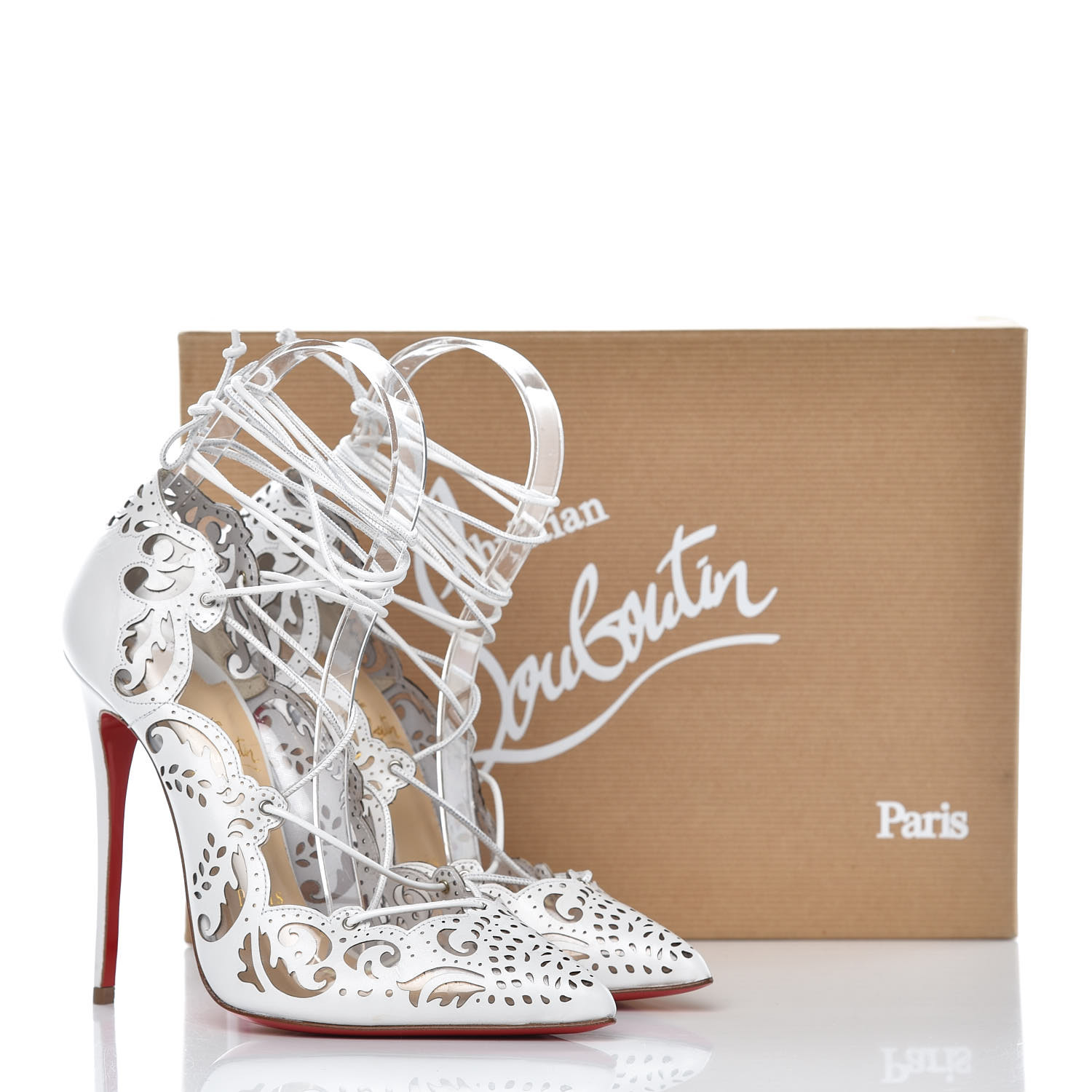 christian louboutin impera white