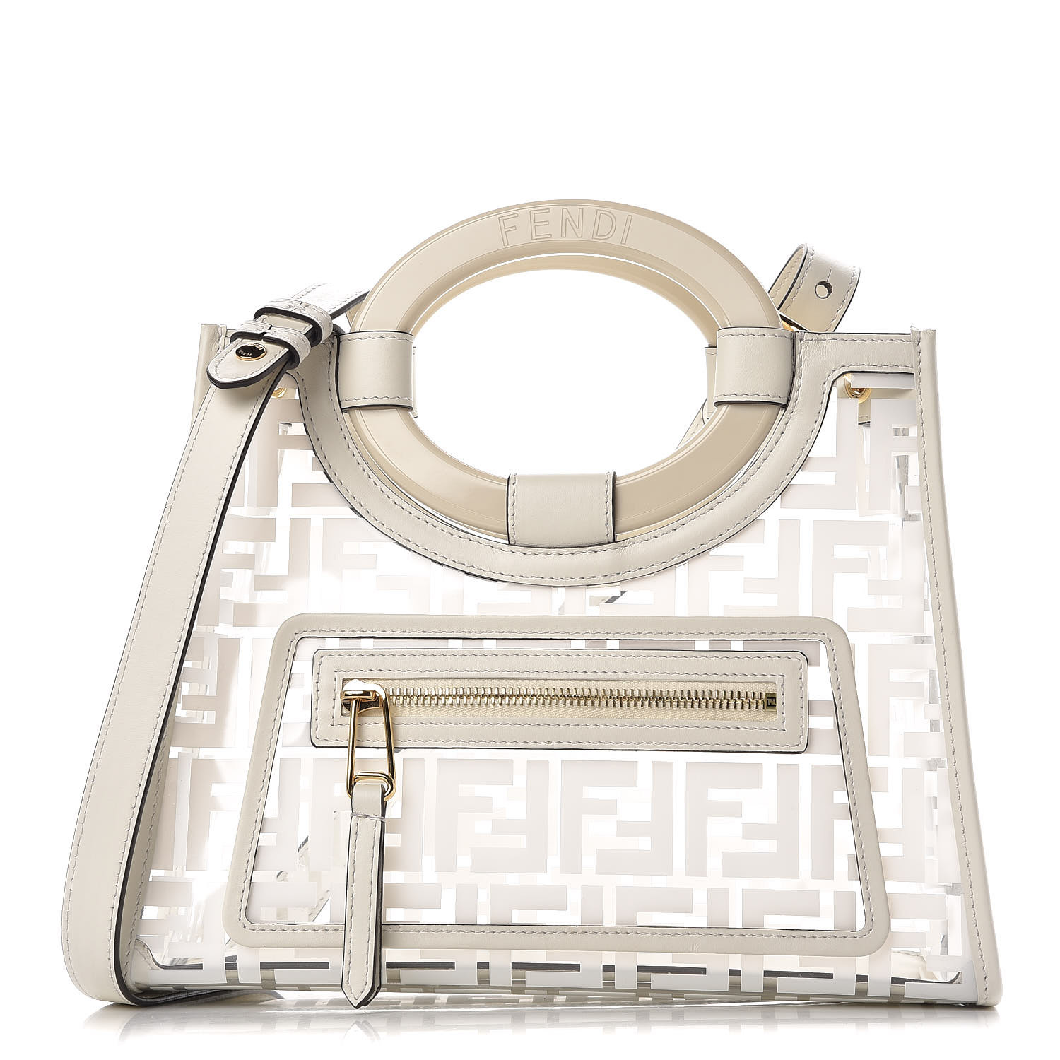 fendi clear bag