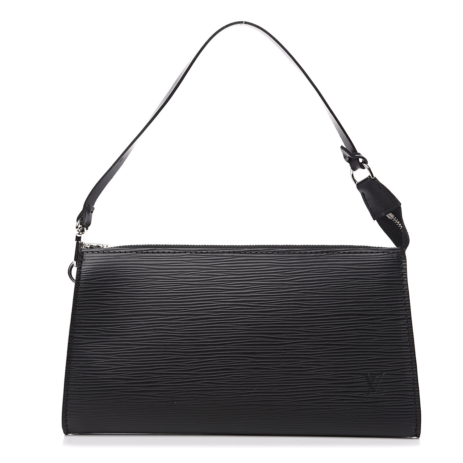 Louis Vuitton Noir Epi Leather Pochette Accessoires 24 Bag Louis Vuitton