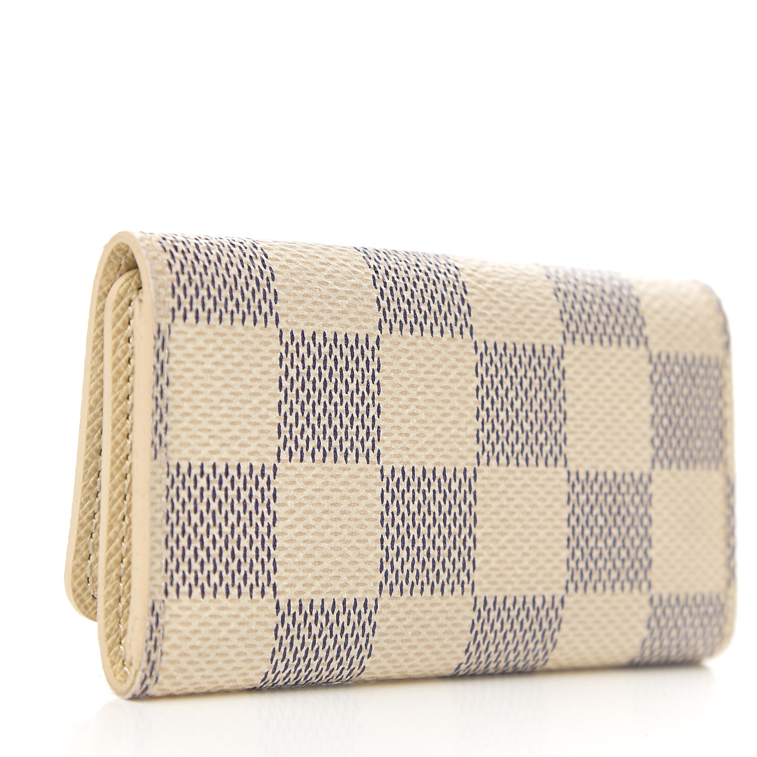 louis vuitton key holder damier azur