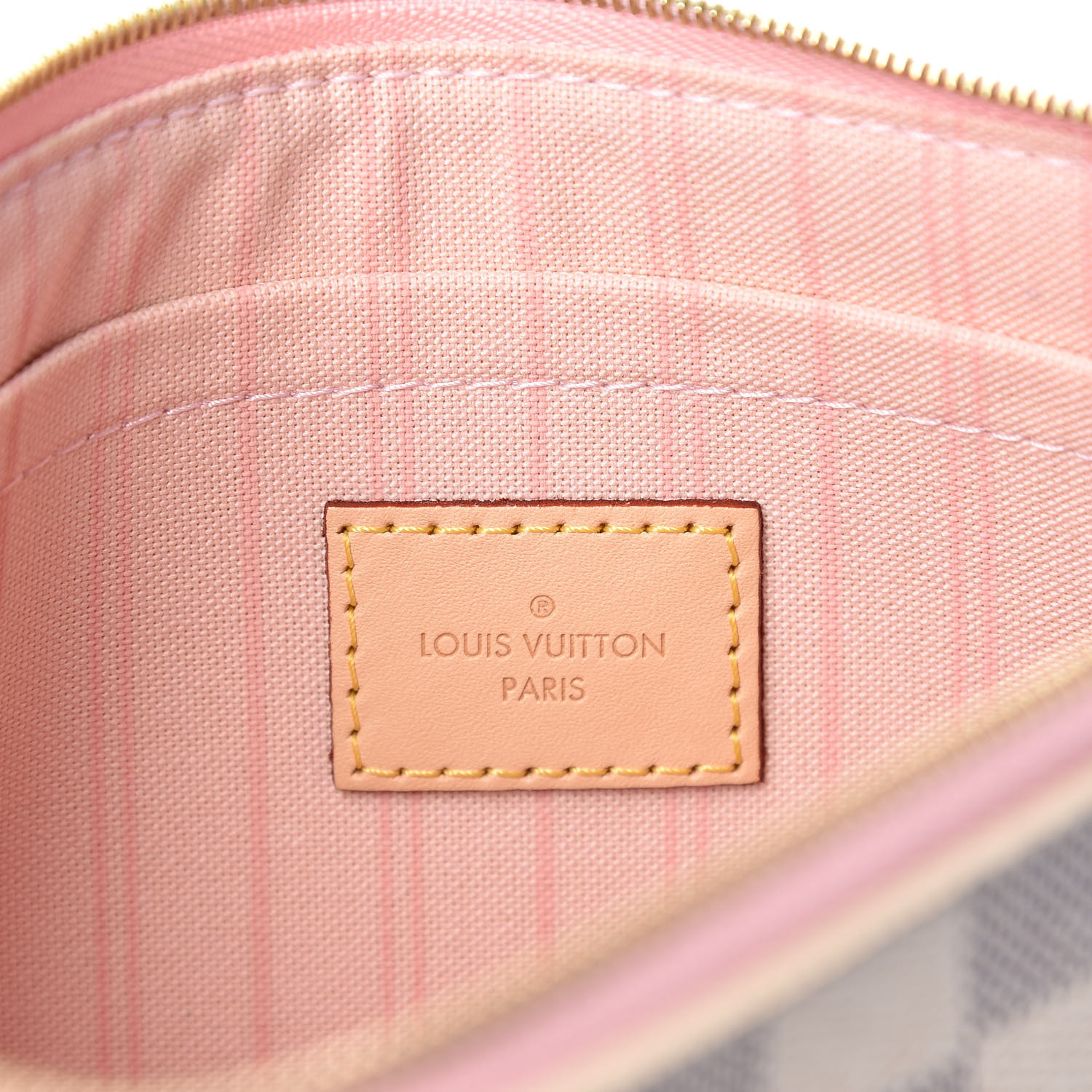 neverfull gm damier azur rose ballerine