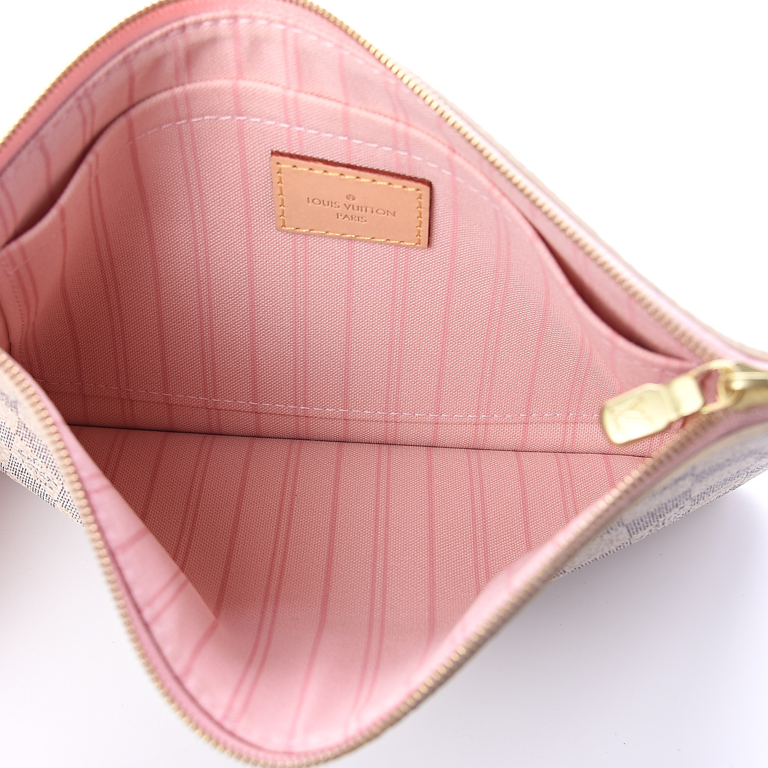 neverfull gm damier azur rose ballerine