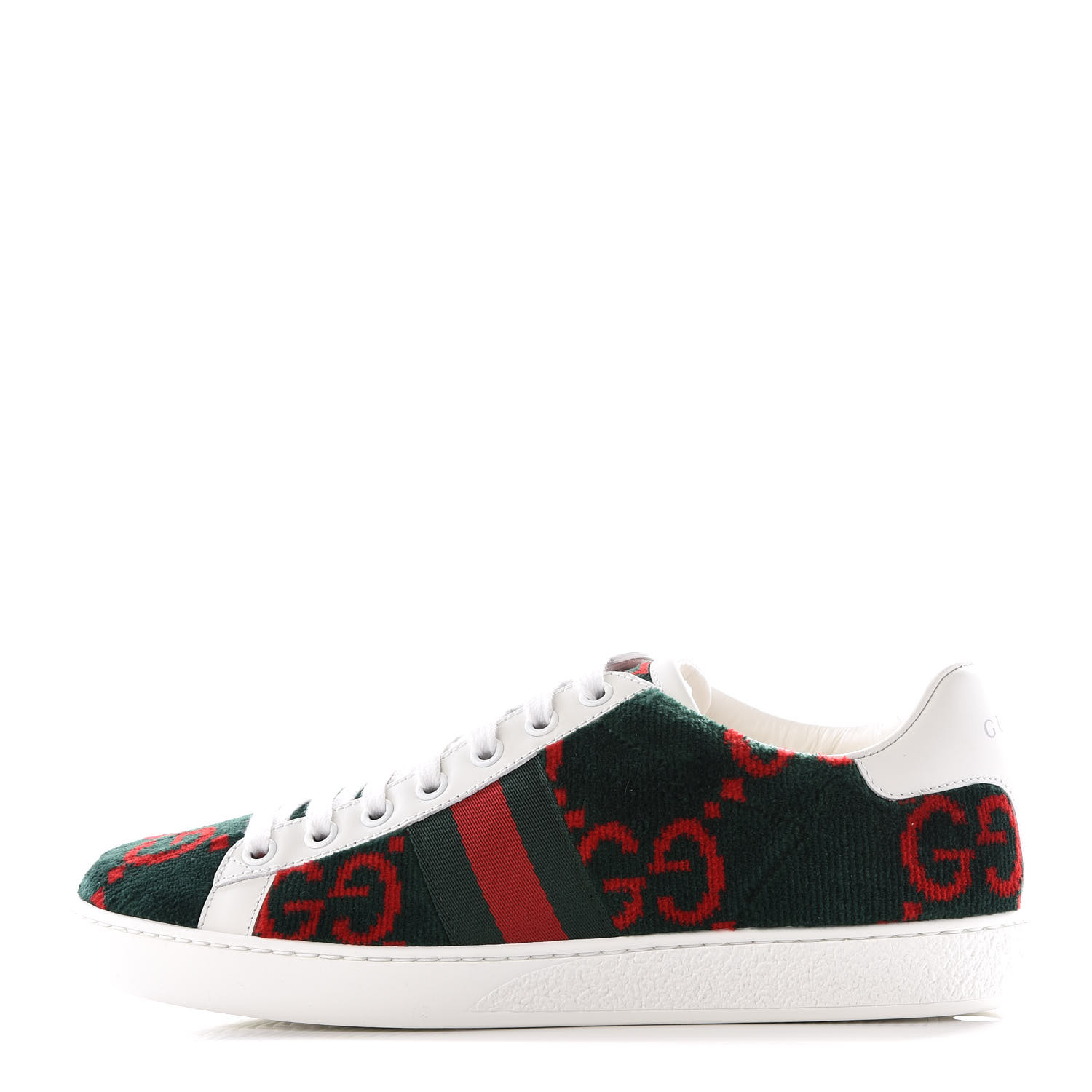 red and green gucci shoes