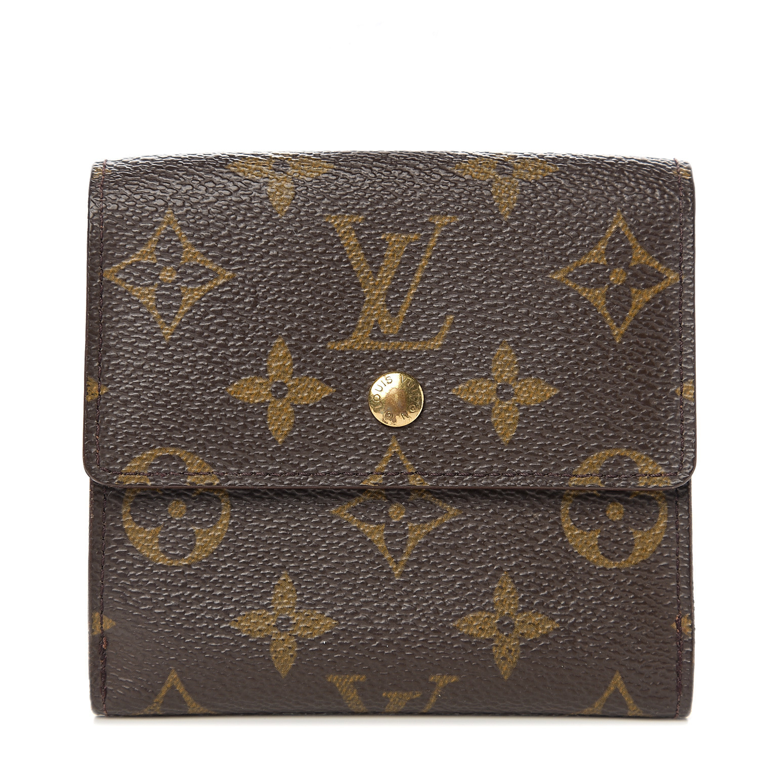 louis vuitton monogram elise wallet