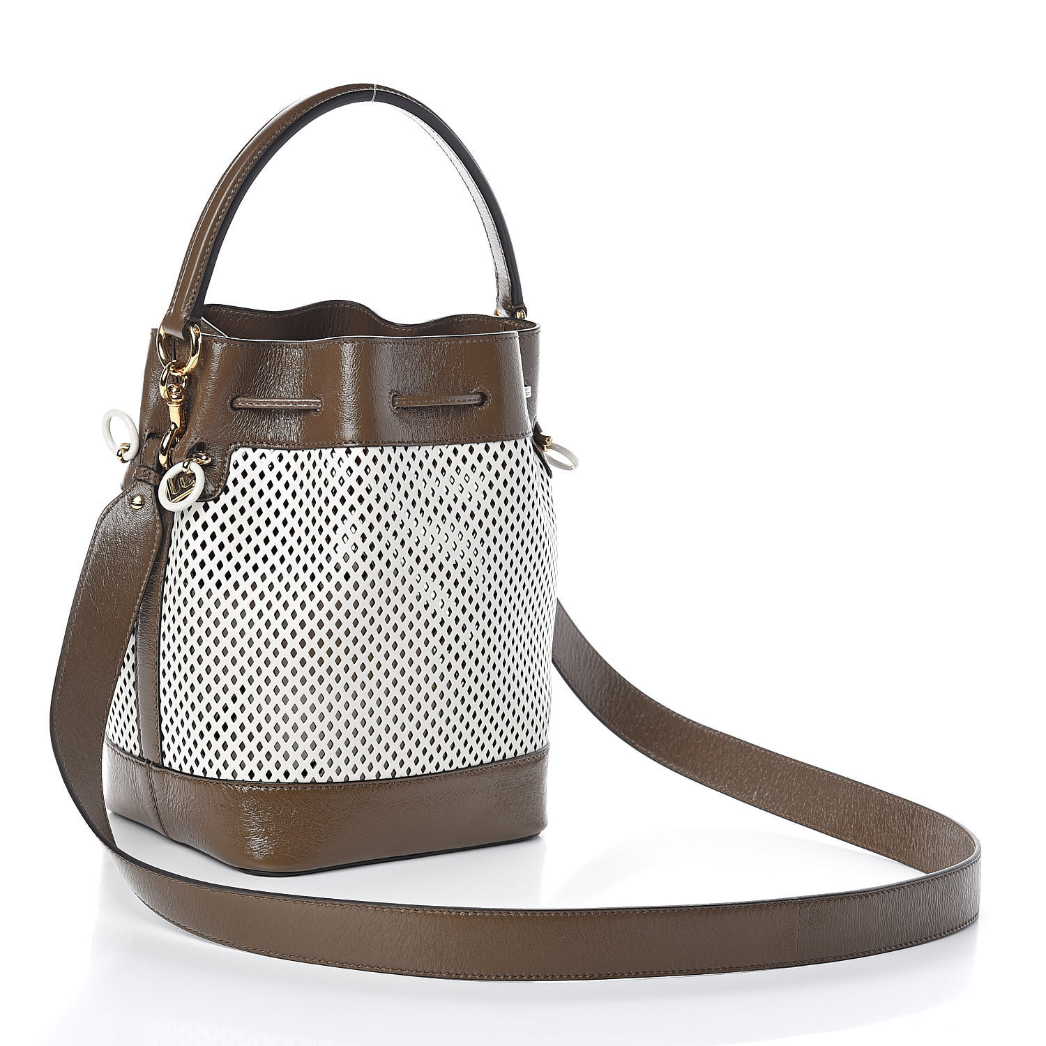 fendi perforated bucket bag