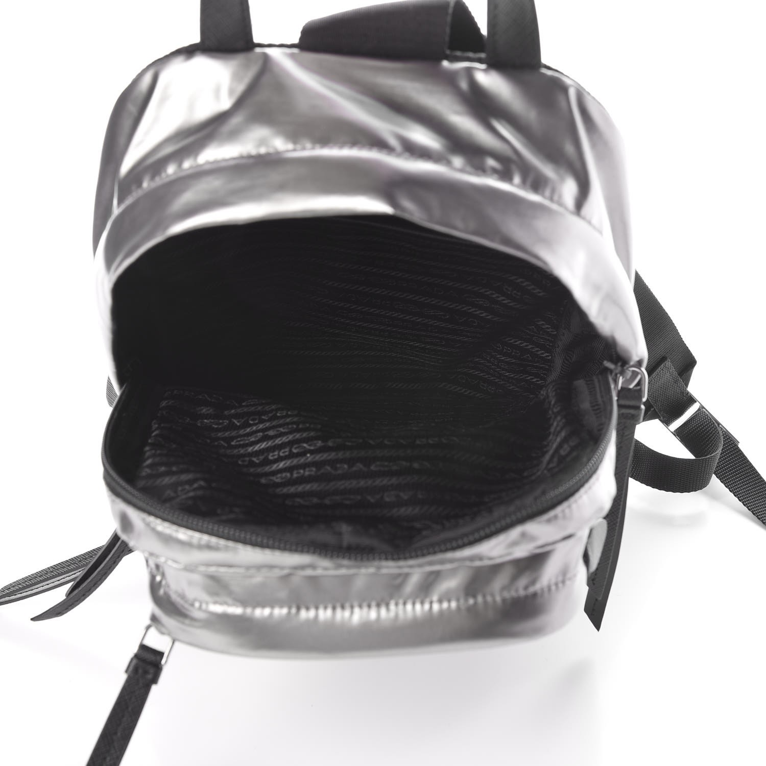 prada one shoulder nylon backpack