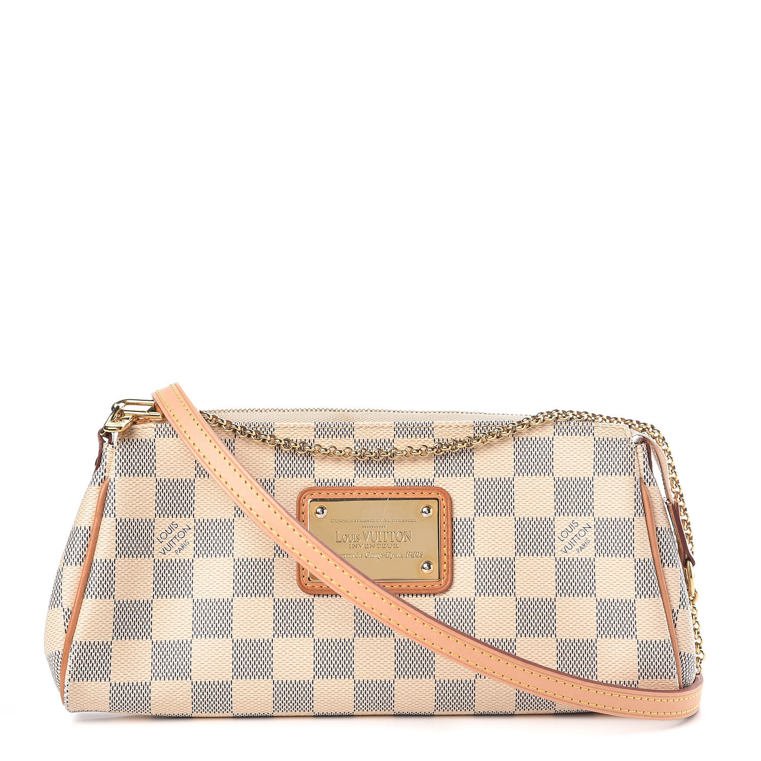 louis vuitton eva azur damier