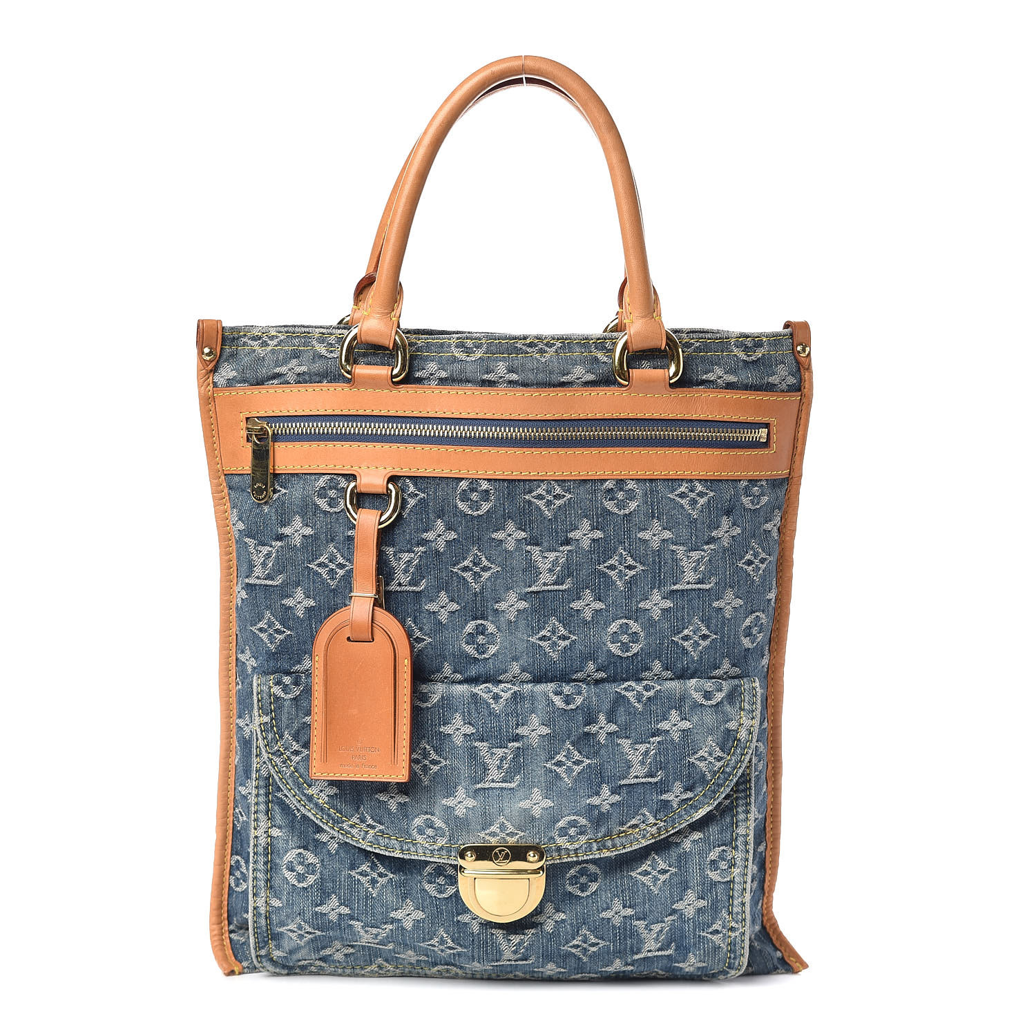 blue jean louis vuitton purse