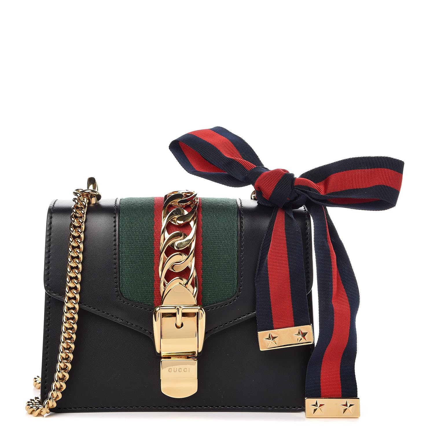 gucci mini sylvie black