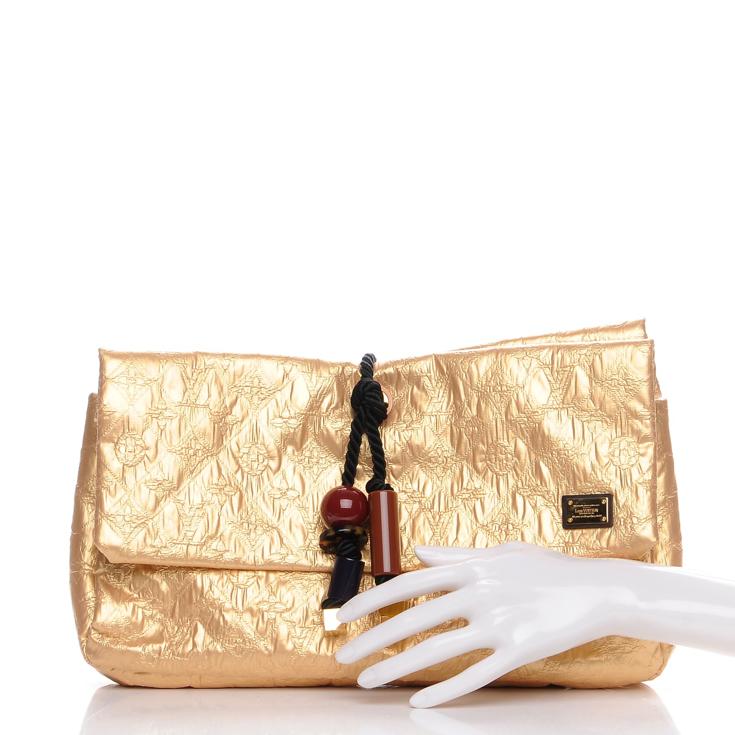 louis vuitton african queen clutch