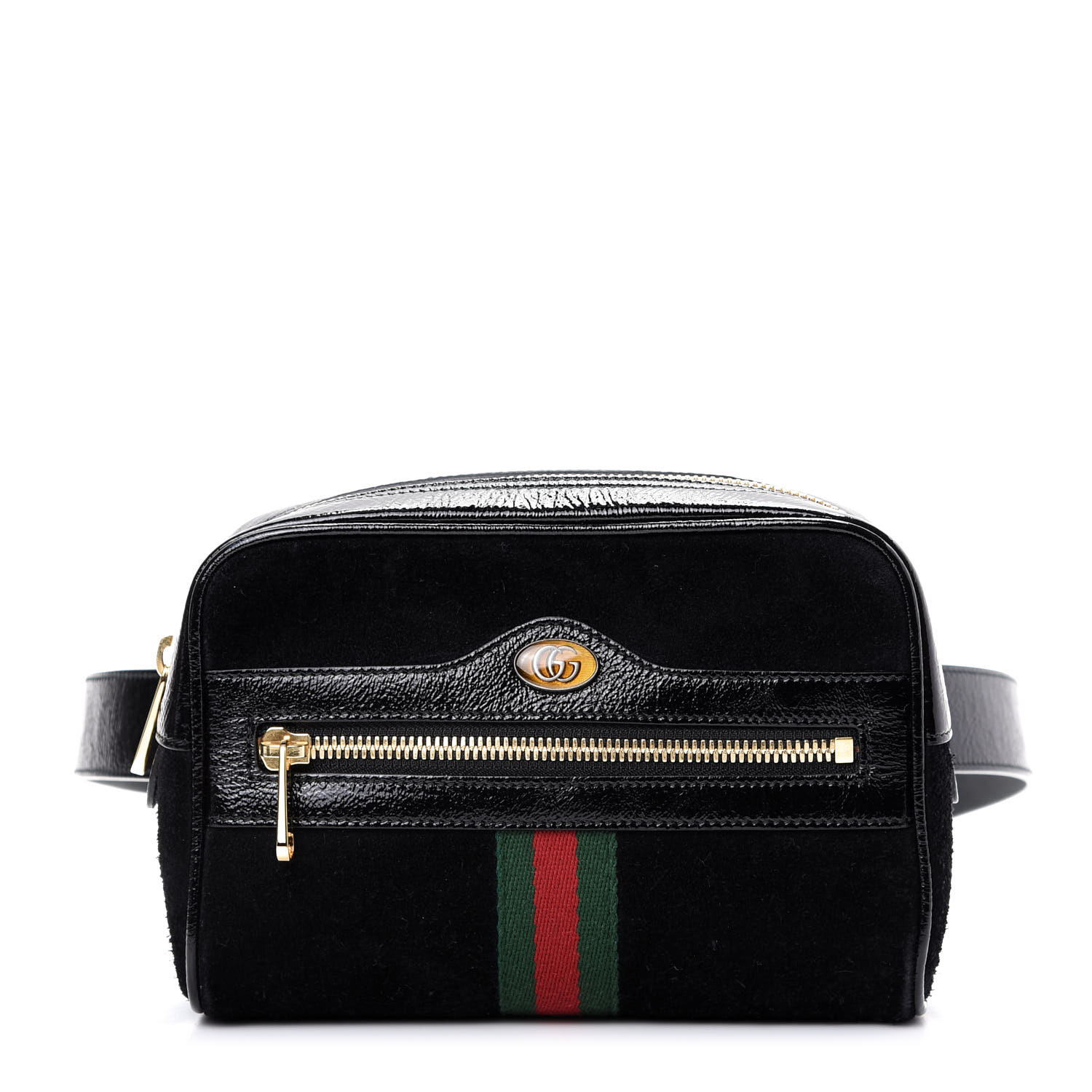 gucci black suede ophidia bag