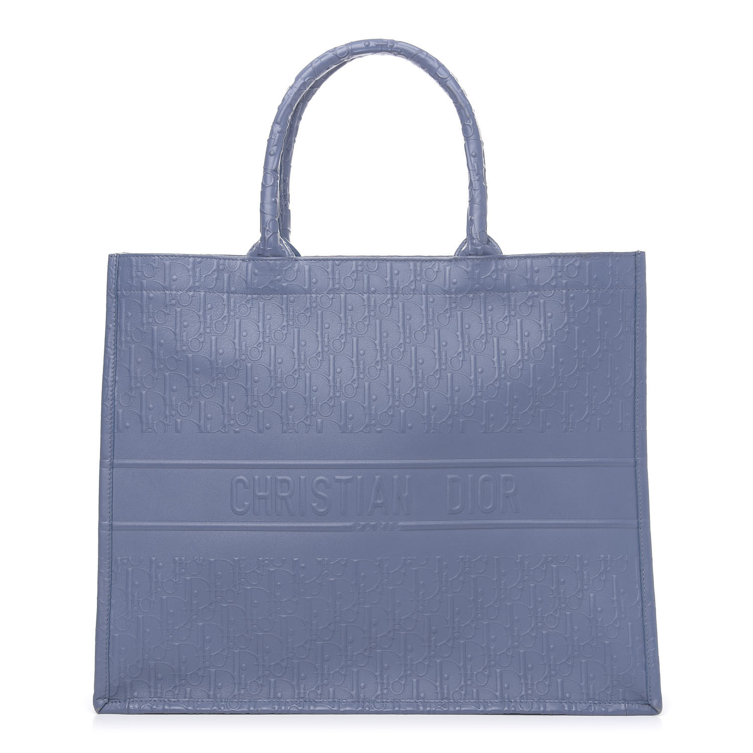 dior book tote calfskin