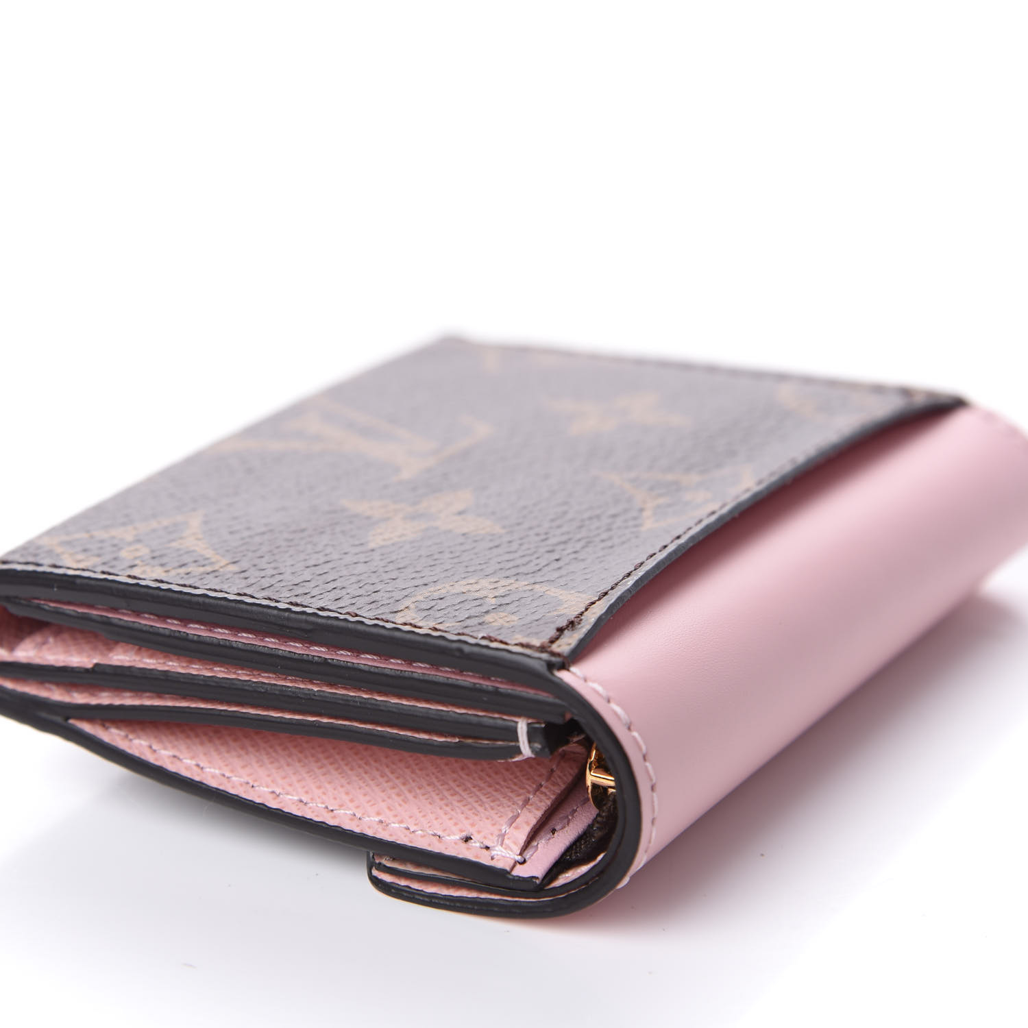 Louis Vuitton Zoe Womens Folding Wallets, Black