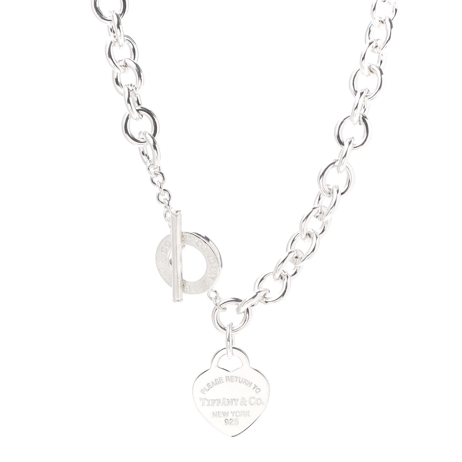 Return to tiffany clearance heart tag toggle necklace