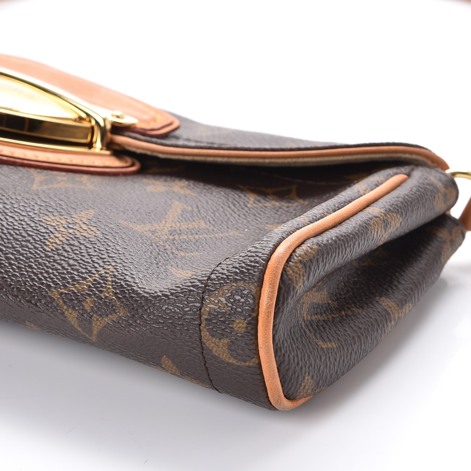 This Louis Vuitton Monogram Pochette Beverly Clutch was named after th