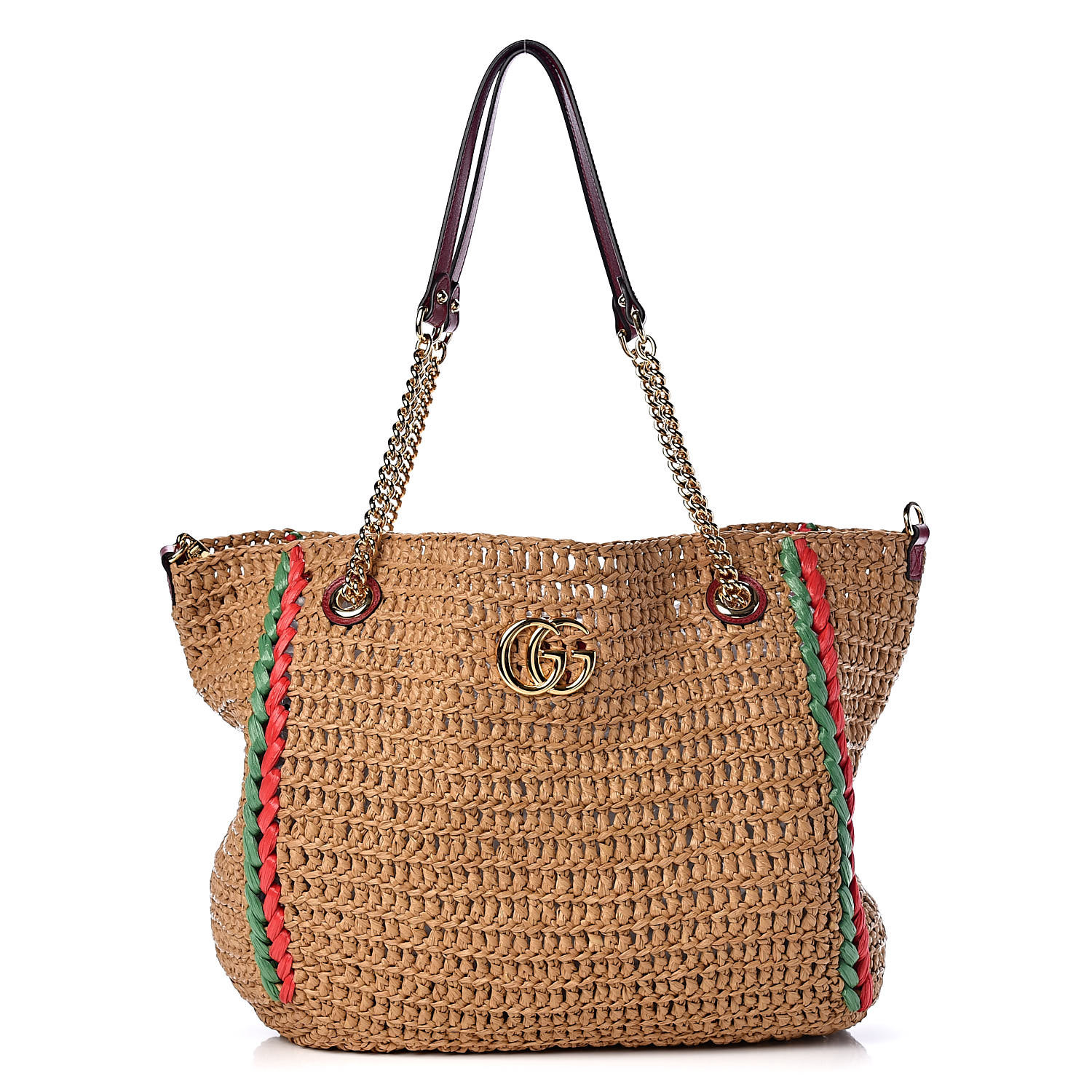 raffia bag gucci