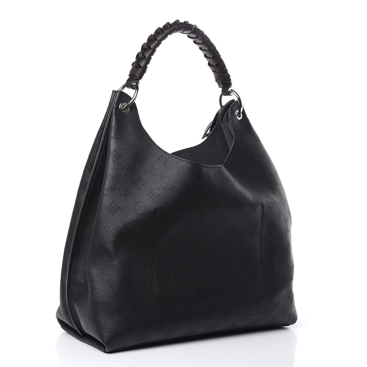 LOUIS VUITTON Mahina Carmel Hobo Black 449041