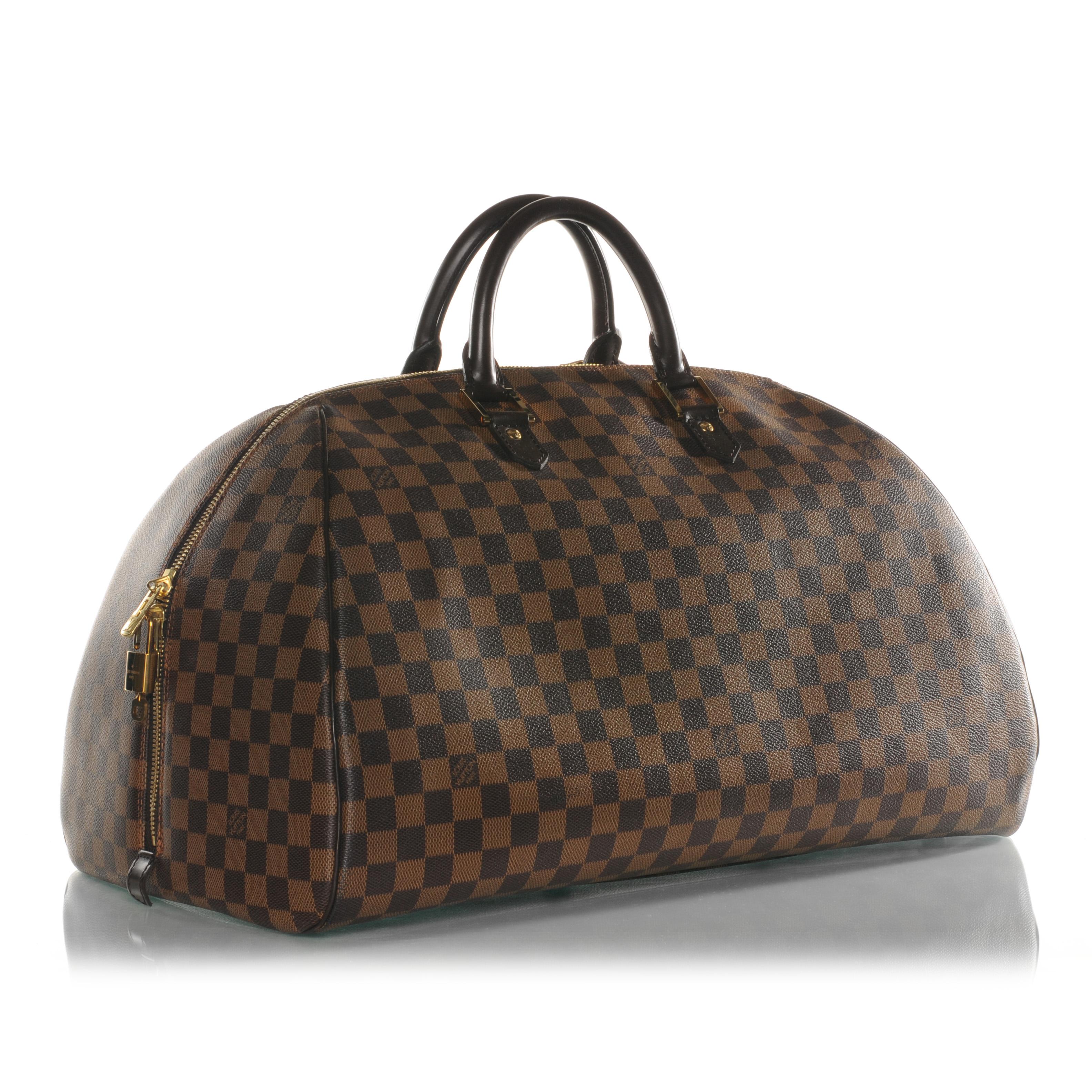 Louis Vuitton Damier Ebene Ribera GM - Brown Luggage and Travel