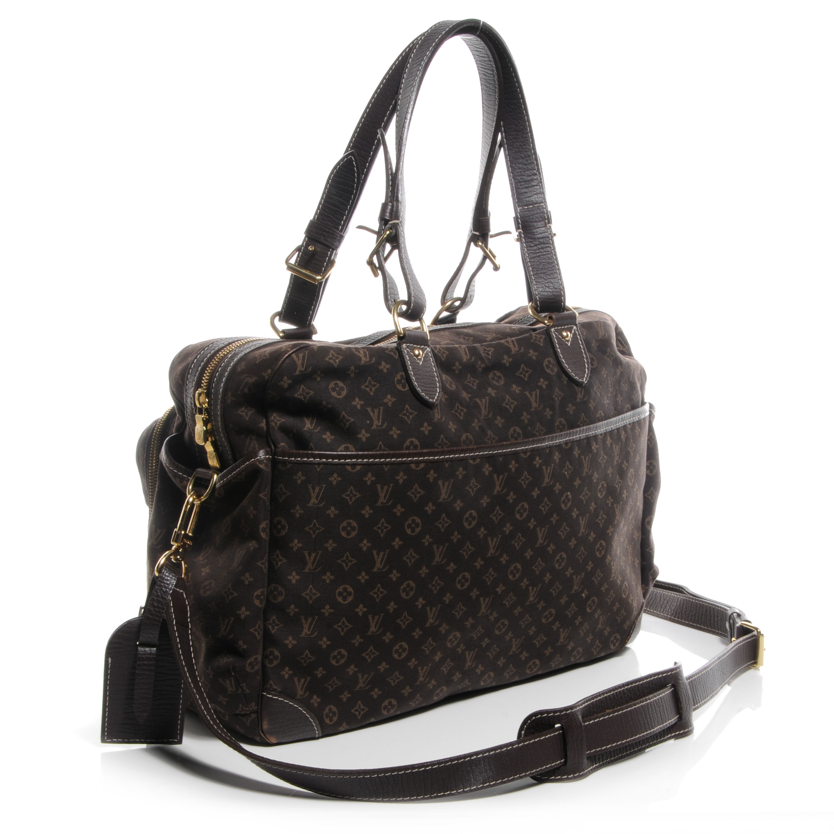 Louis Vuitton Mini Lin Sac a Langer Diaper Bag Ebene