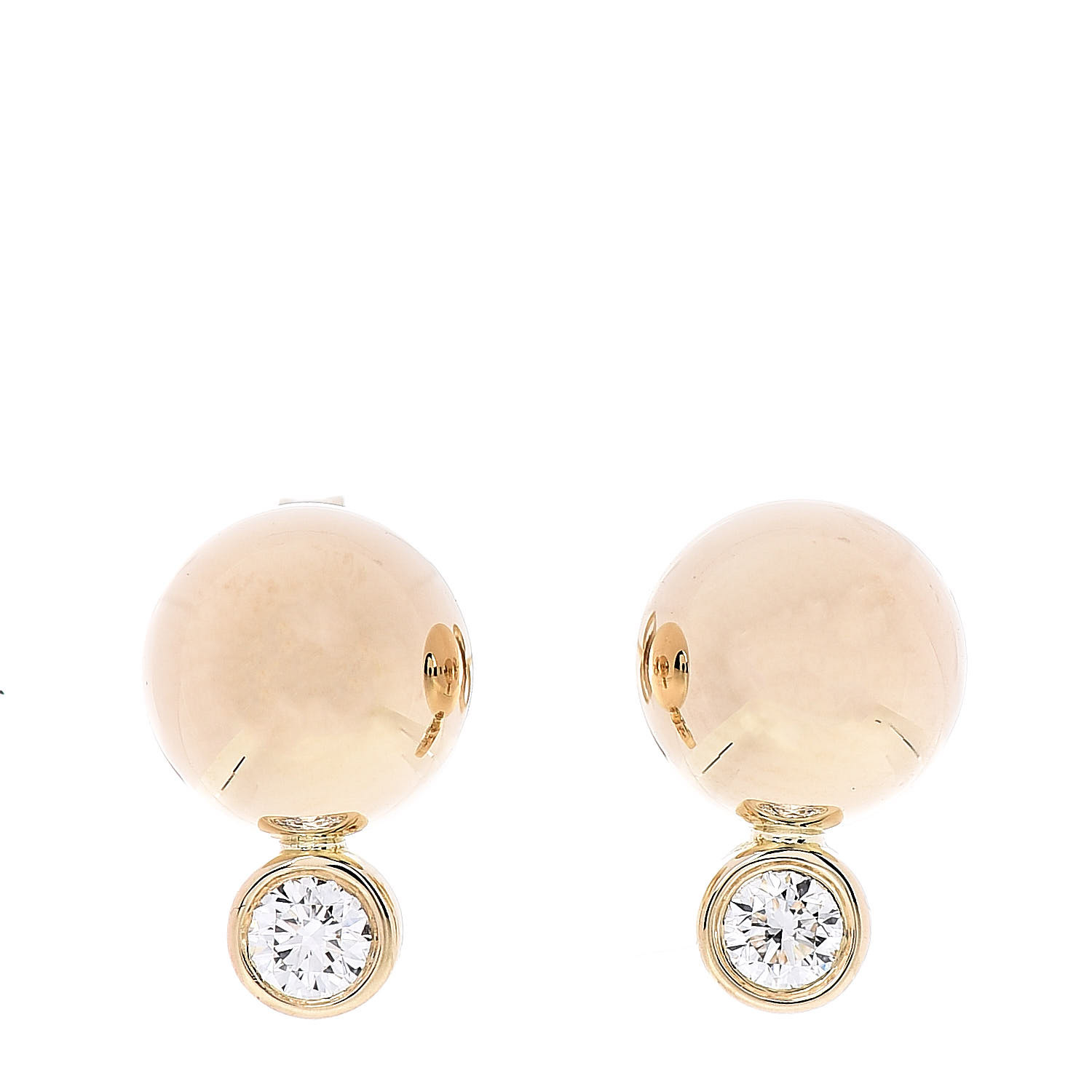 tiffany city hardwear ball earrings