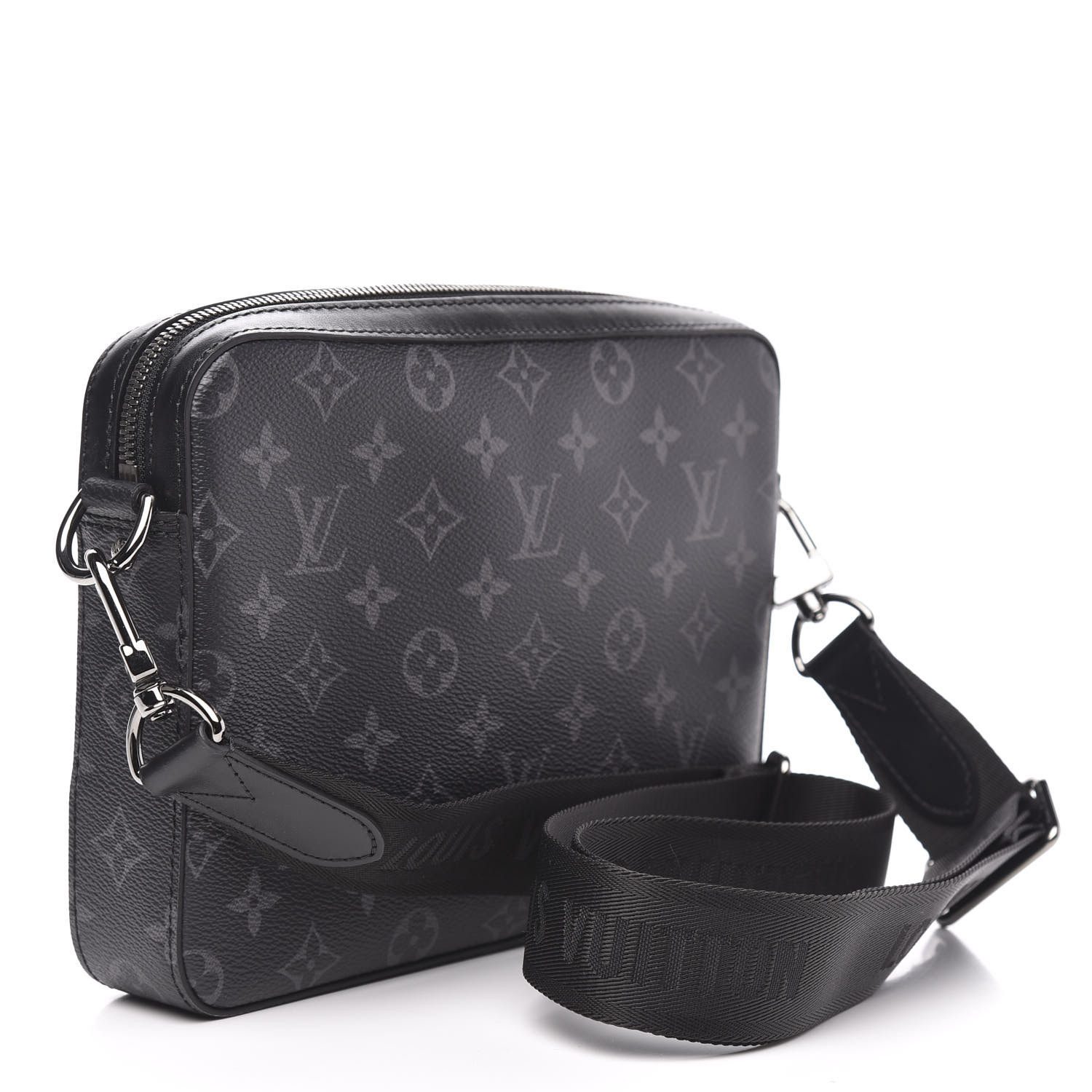 LOUIS VUITTON Reverse Monogram Eclipse Trio Messenger Large Pochette ...