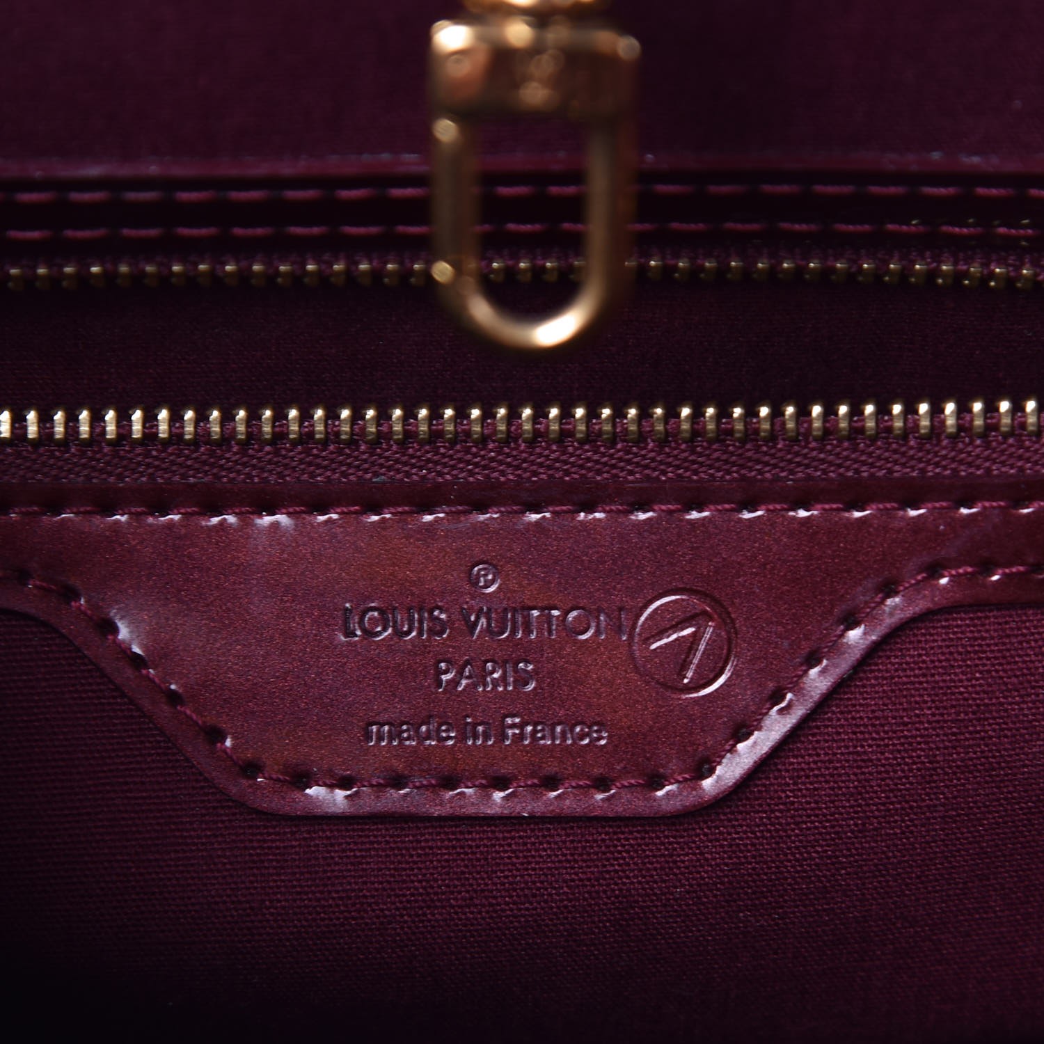 Louis Vuitton Rouge Fauviste Monogram Vernis Avalon GM Bag Louis Vuitton