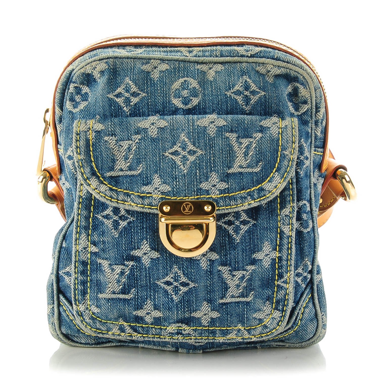 blue jean louis vuitton purse