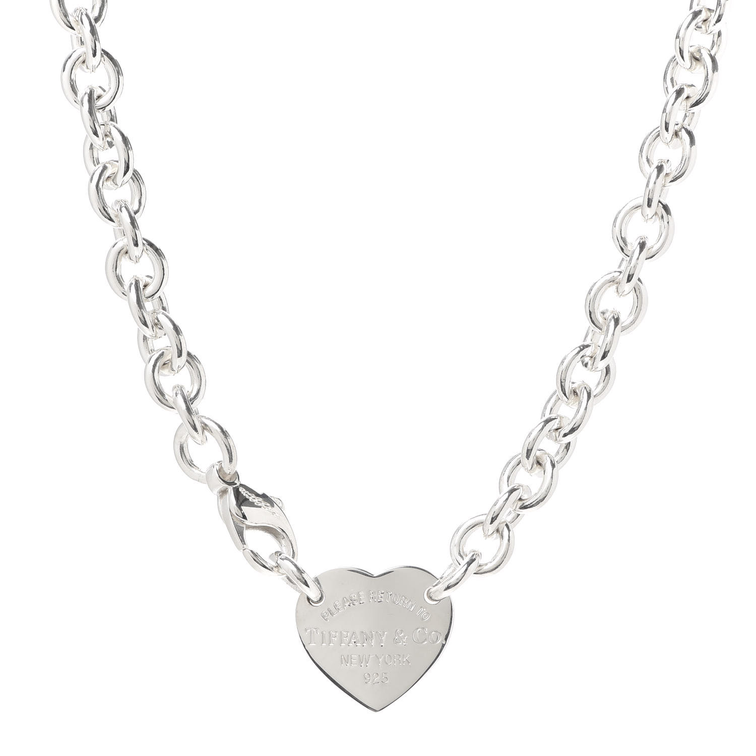 Tiffany hot sale heart choker