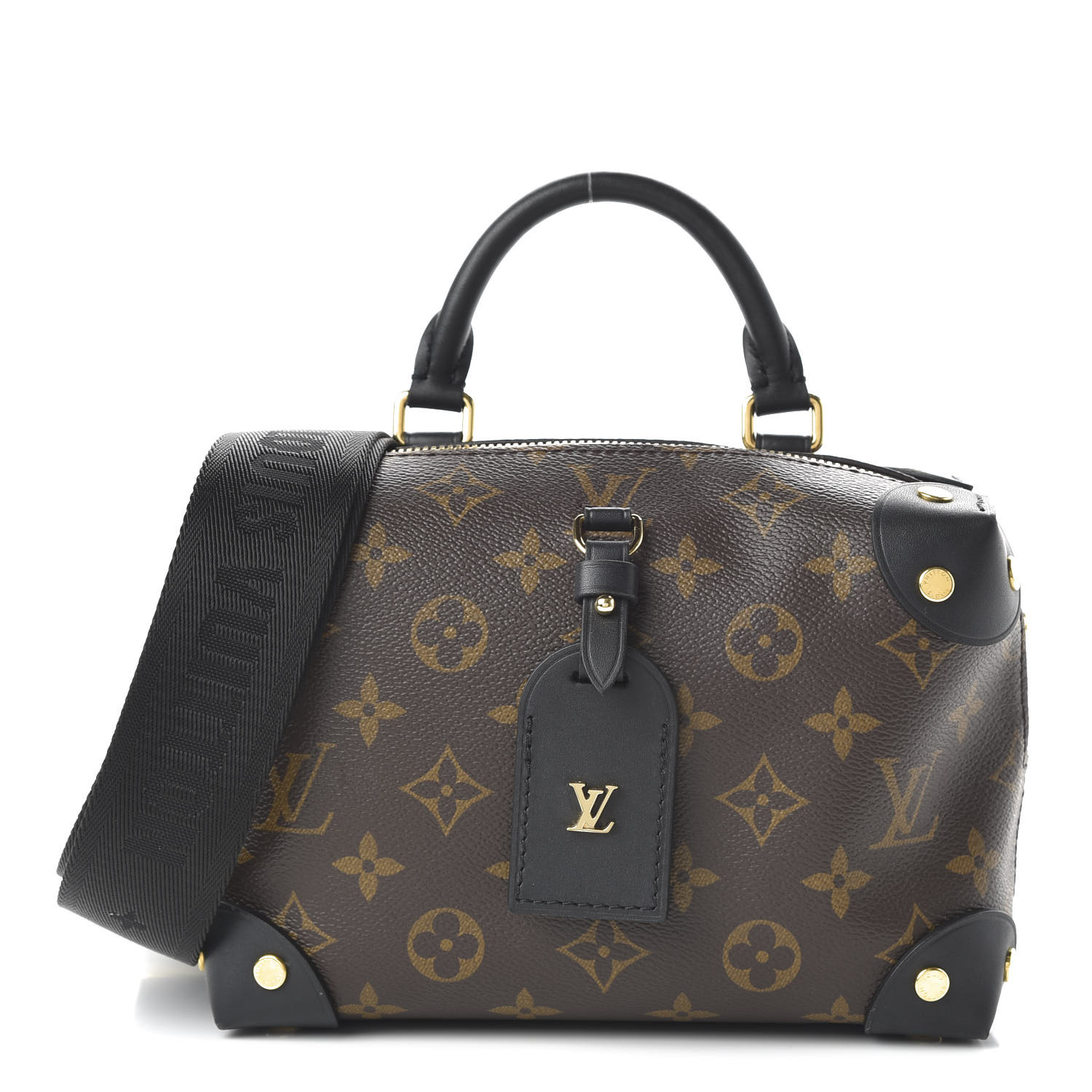 lv petite malle souple black