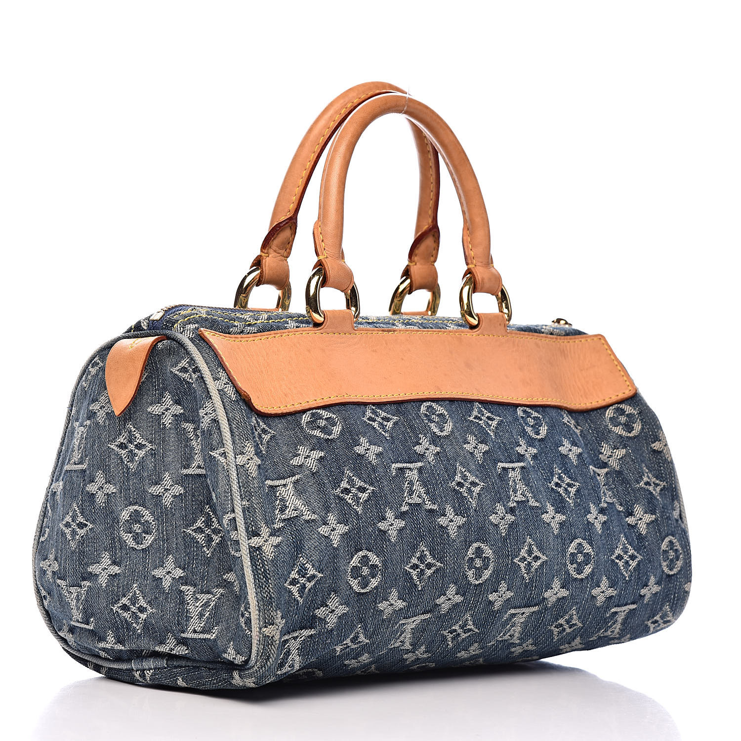 Louis Vuitton Monogram Denim Neo Speedy Blue 501058 